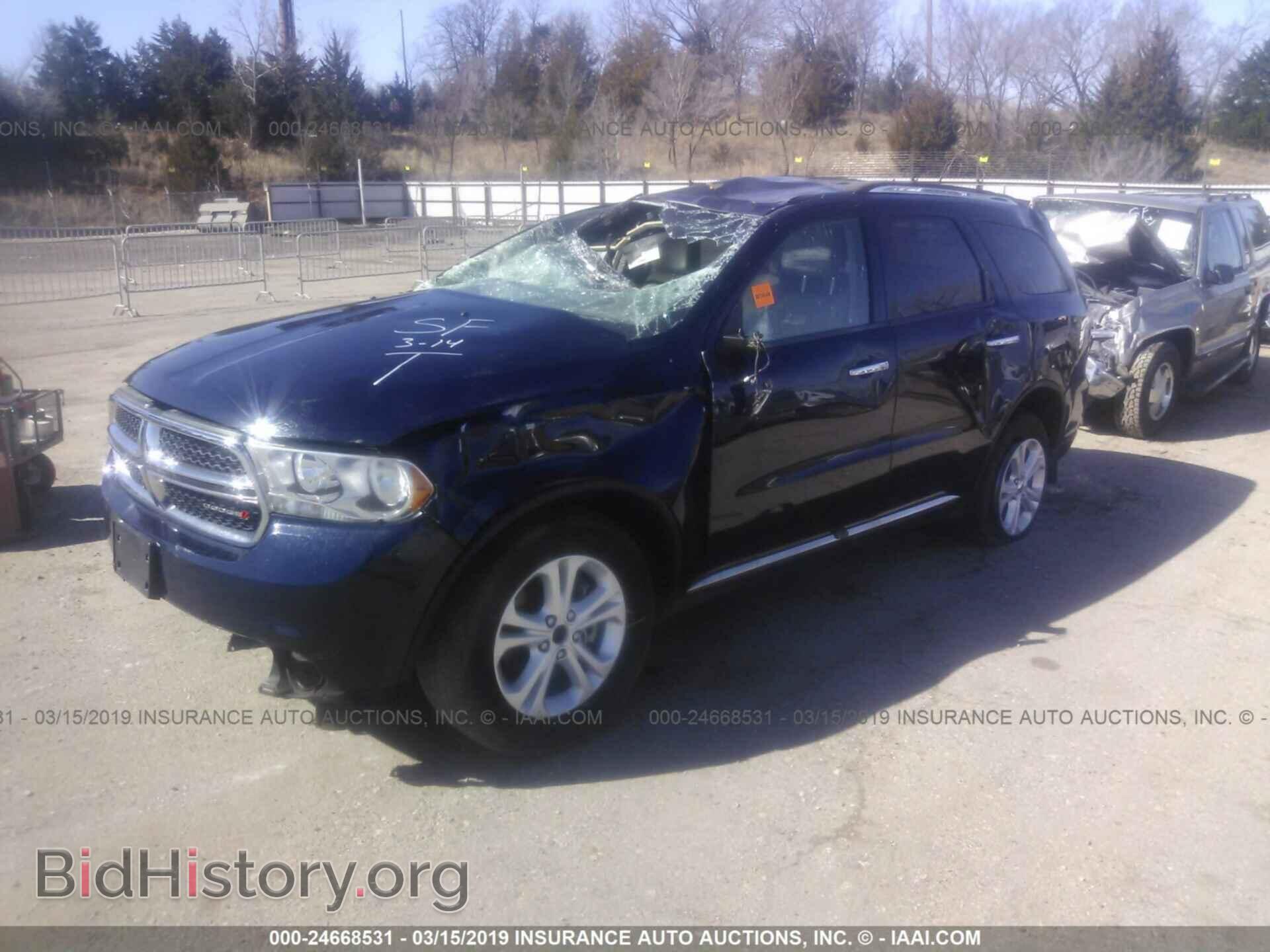 2013 DODGE DURANGO - VIN: 1C4RDJDG0DC593081 - Фото 2