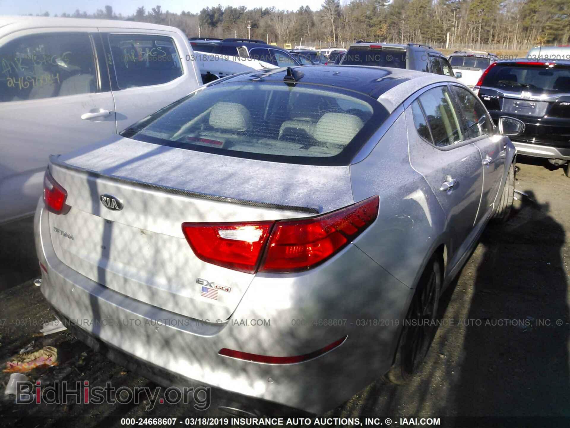 2014 KIA OPTIMA - VIN: 5XXGN4A78EG347116 - Фото 4