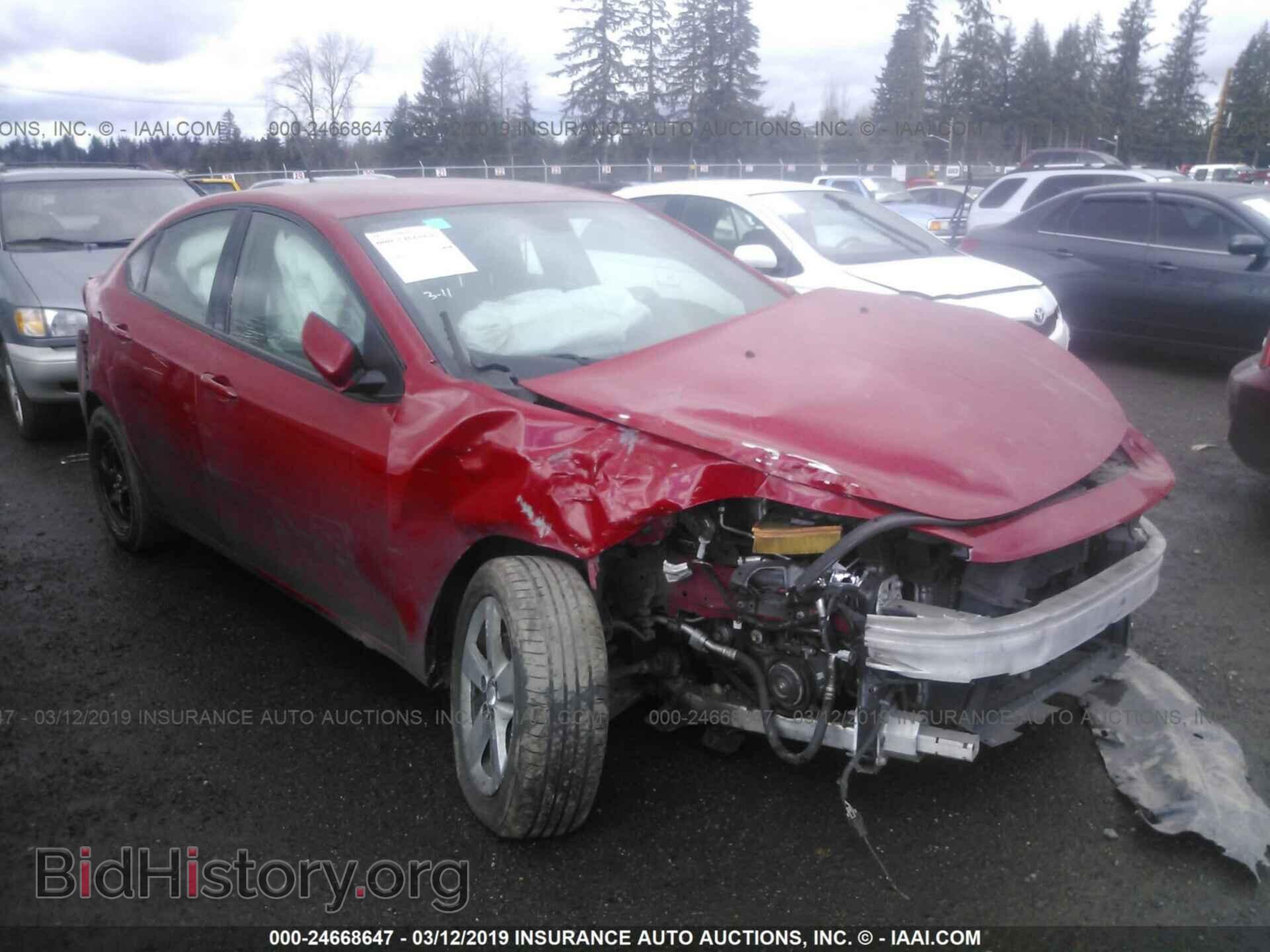 Фотография 1C3CDFBBXFD405419 - DODGE DART 2015
