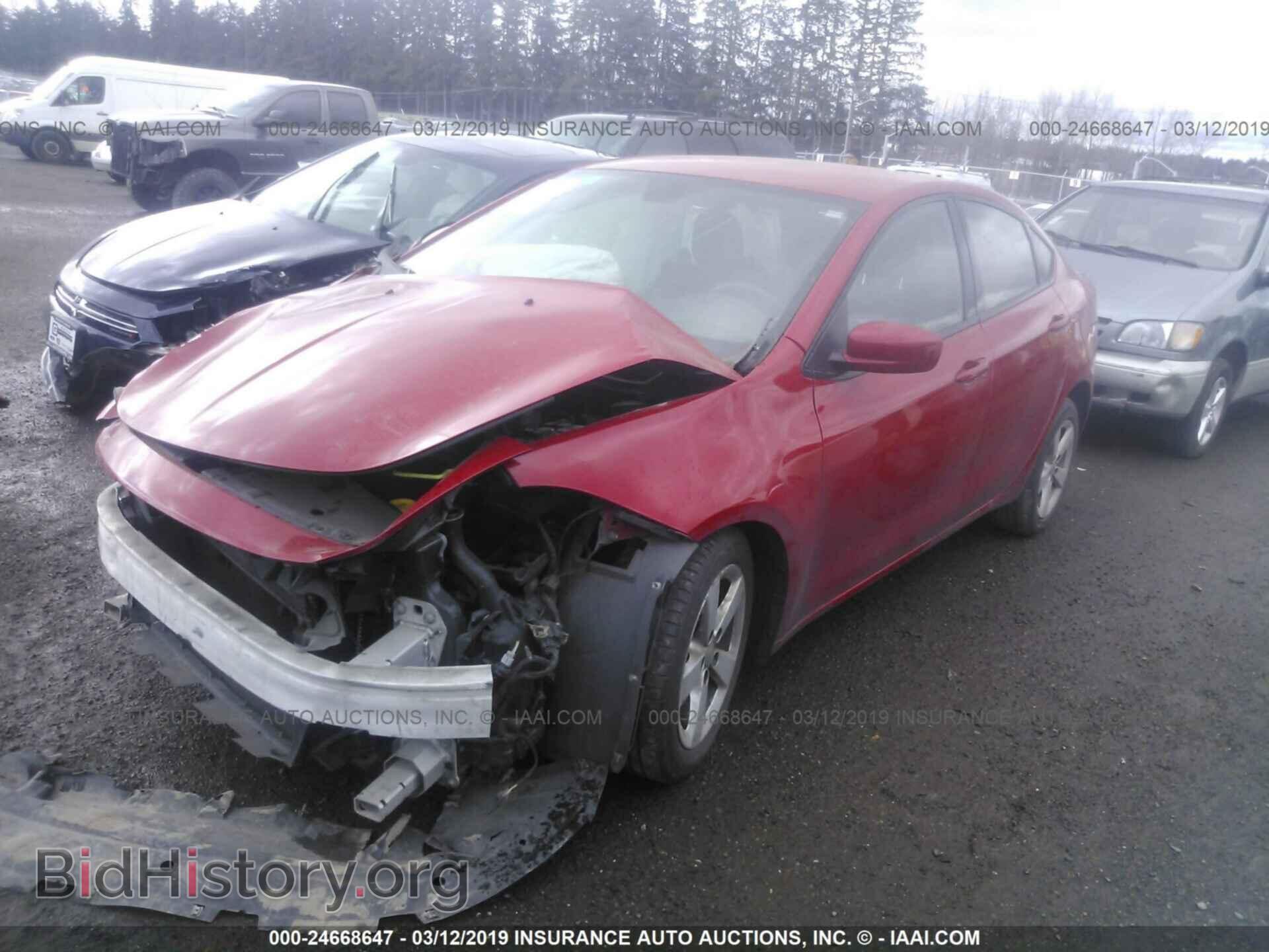 2015 DODGE DART - VIN: 1C3CDFBBXFD405419 - Фото 2