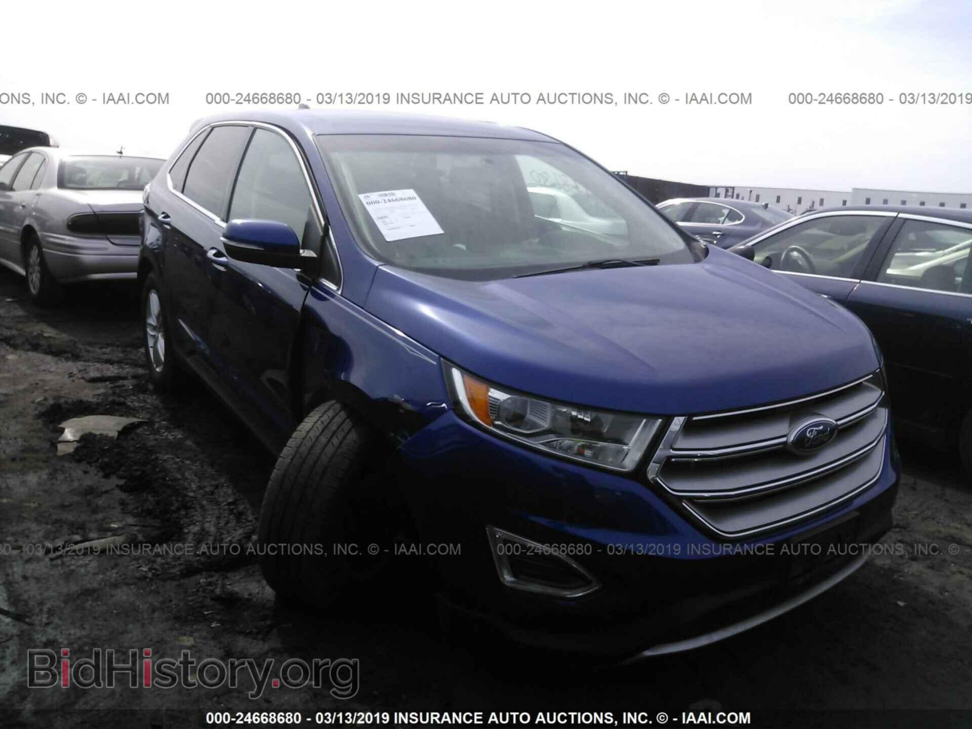 Фотография 2FMTK4J81FBC21676 - FORD EDGE 2015