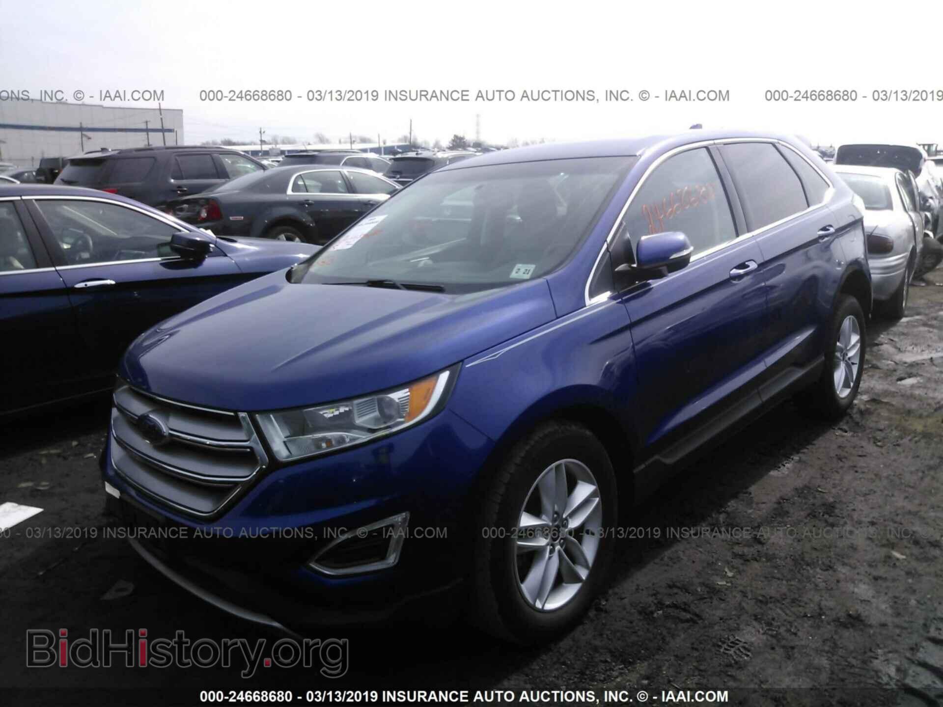 2015 FORD EDGE - VIN: 2FMTK4J81FBC21676 - Photo 2