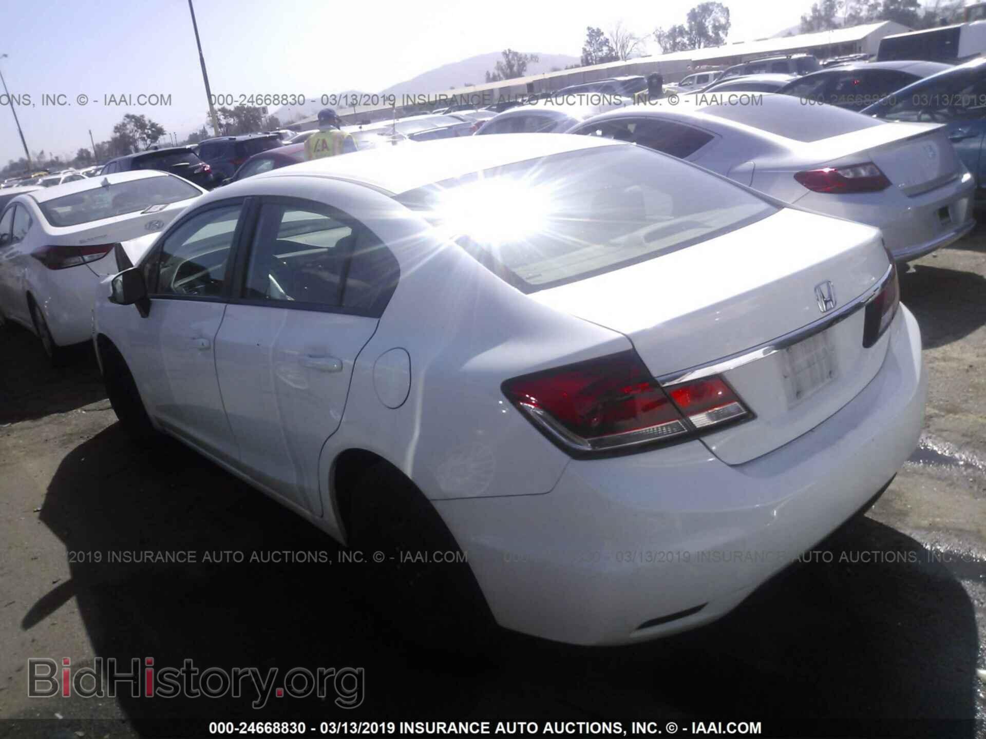 2013 HONDA CIVIC - VIN: 19XFB2F53DE203268 - Фото 3