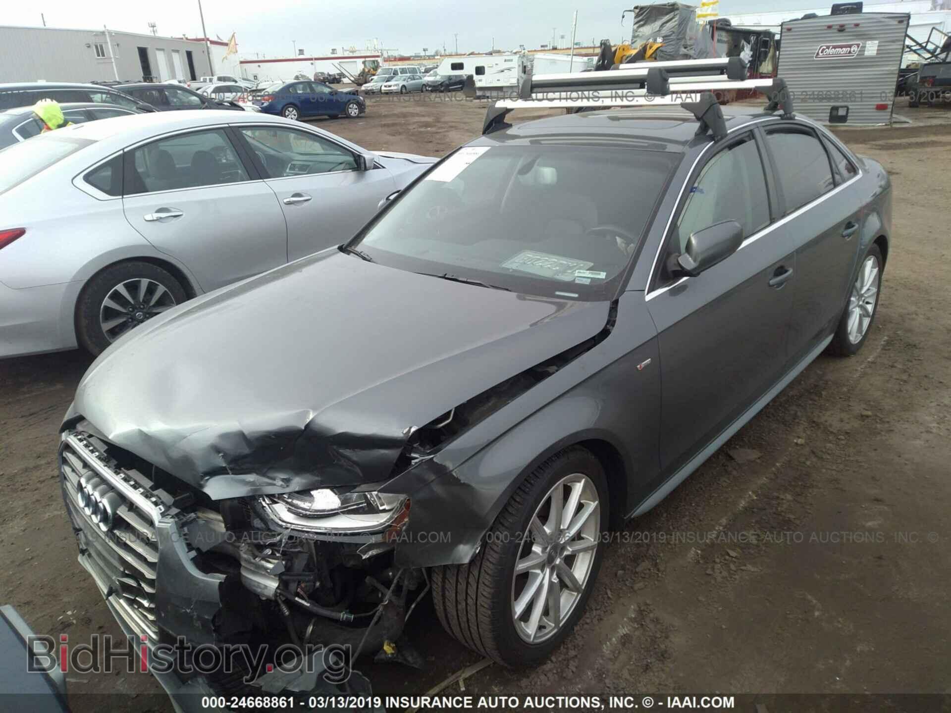 2014 AUDI A4 - VIN: WAUFFAFL1EN007112 - Фото 2
