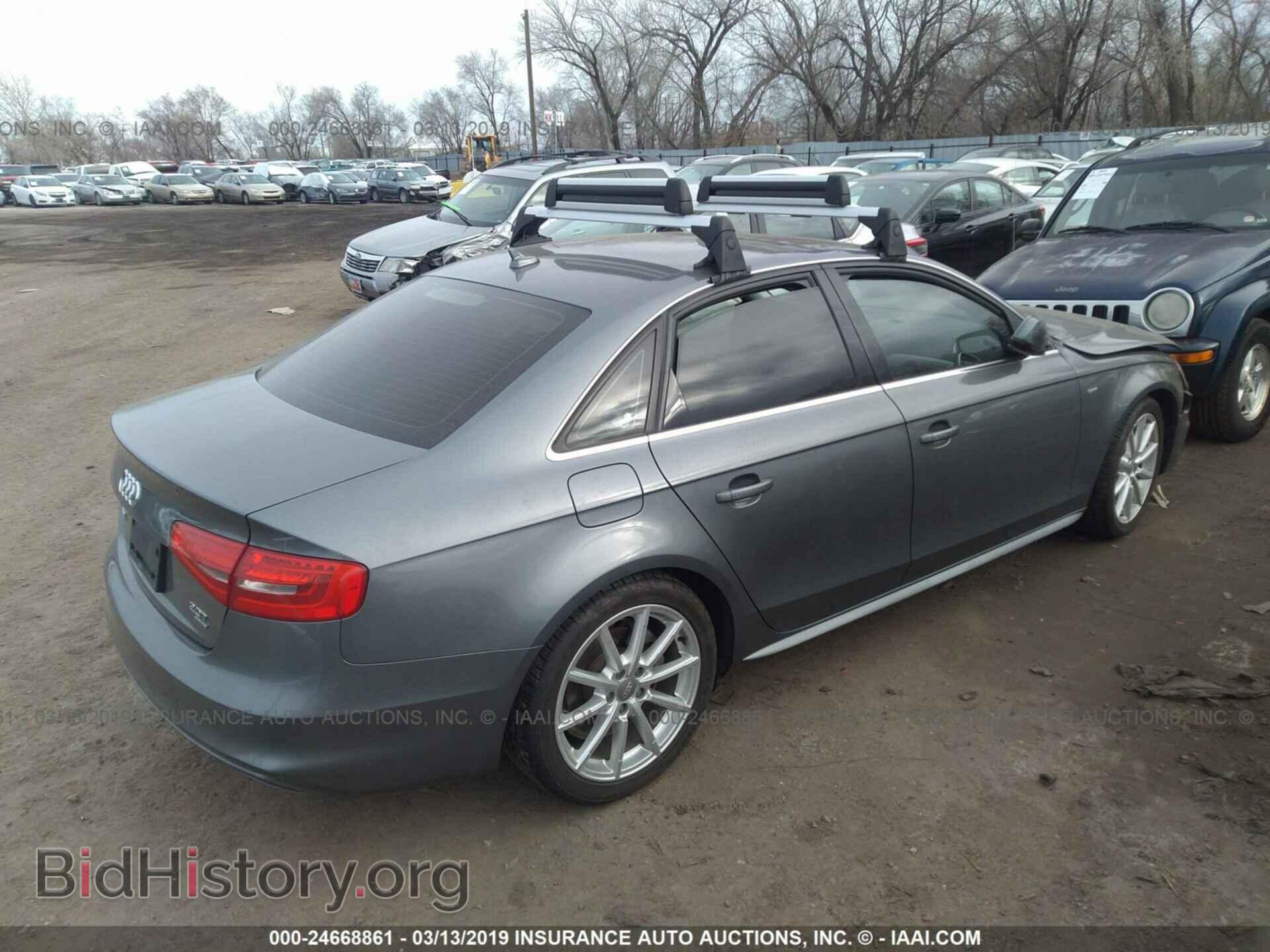 2014 AUDI A4 - VIN: WAUFFAFL1EN007112 - Фото 4