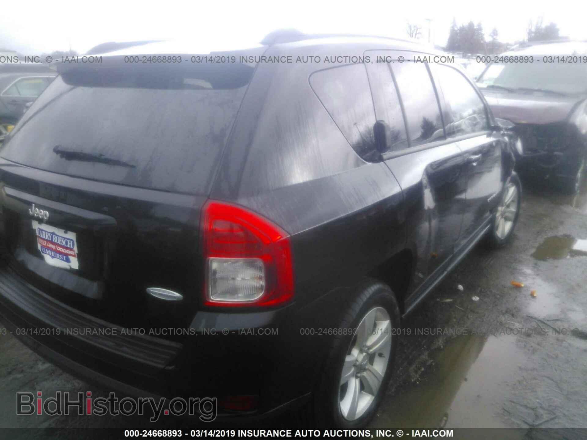 2013 JEEP COMPASS - VIN: 1C4NJDEB6DD281160 - Фото 4