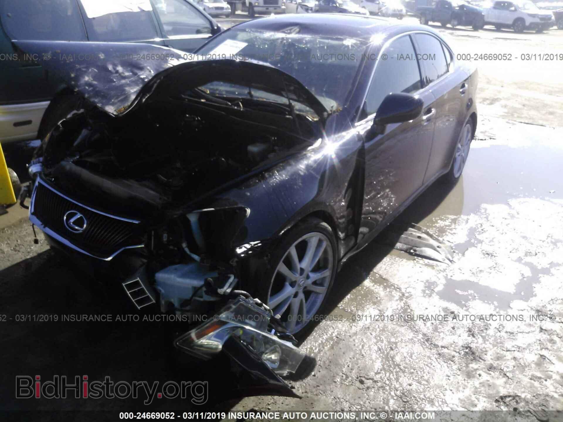 2007 LEXUS IS - VIN: JTHBE262075015186 - Photo 2