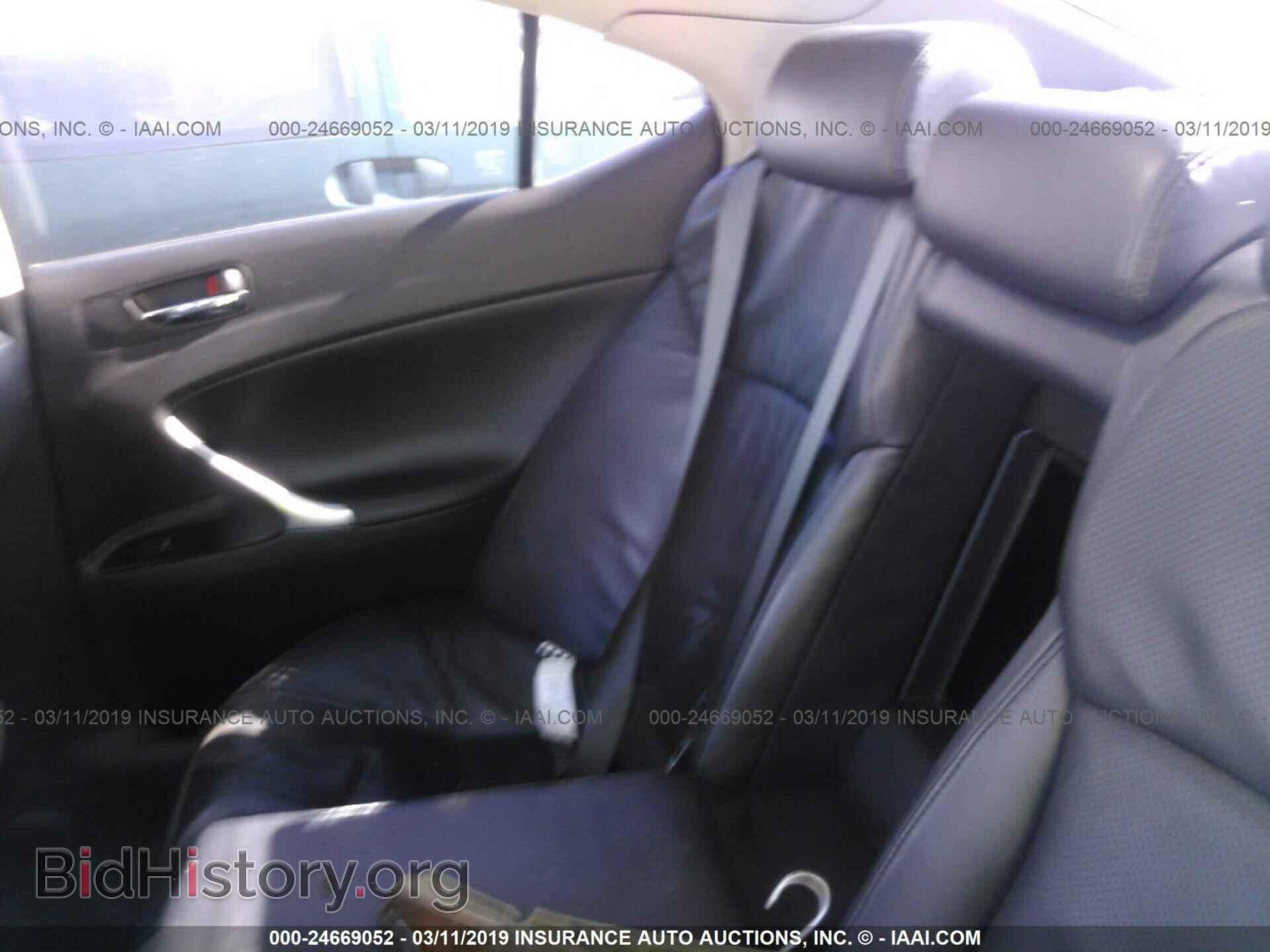 2007 LEXUS IS - VIN: JTHBE262075015186 - Photo 8
