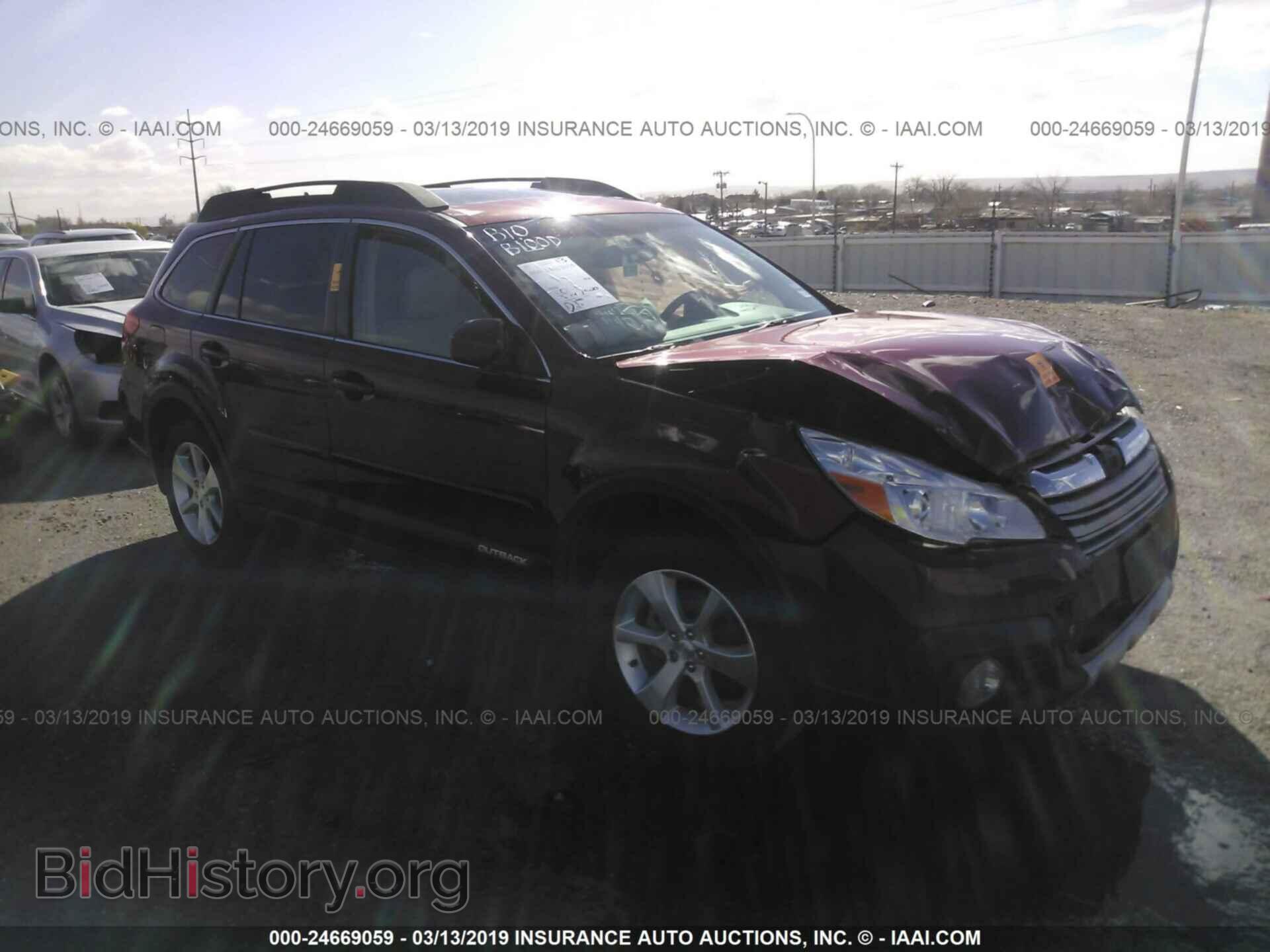 Фотография 4S4BRCLC8E3228965 - SUBARU OUTBACK 2014
