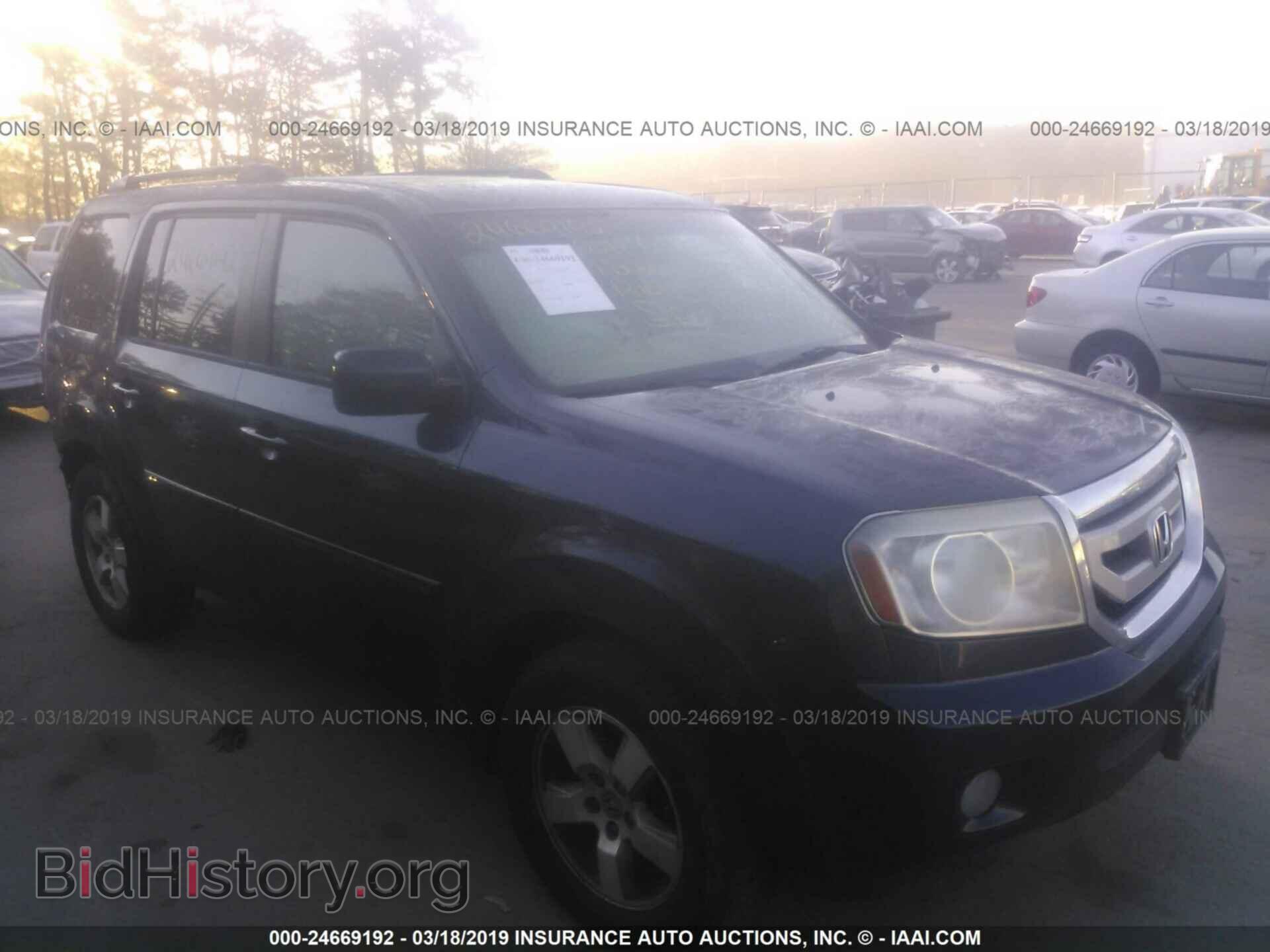 Фотография 5FNYF4H55BB049272 - HONDA PILOT 2011