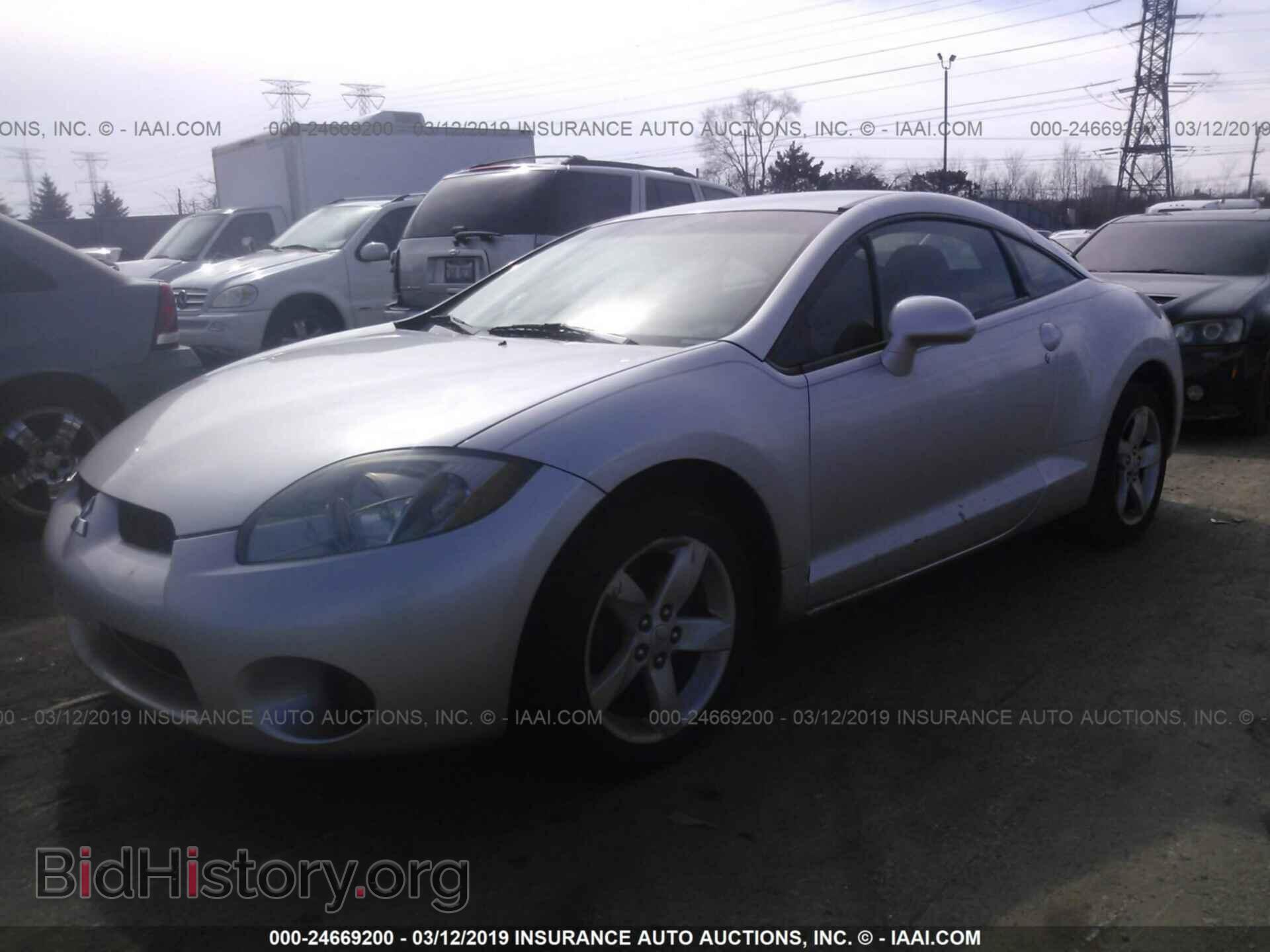 2007 MITSUBISHI ECLIPSE - VIN: 4A3AK24F87E011220 - Photo 2