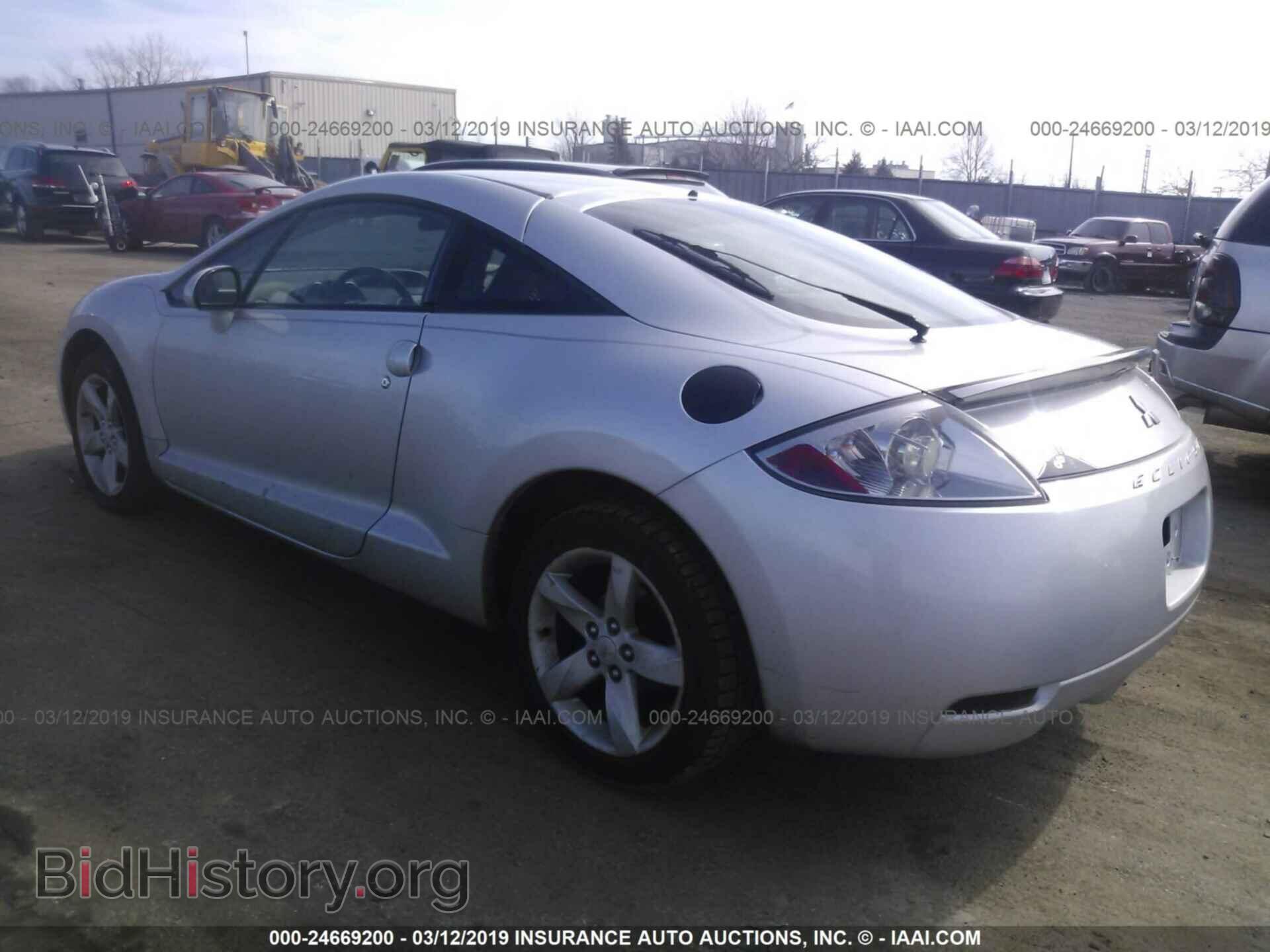2007 MITSUBISHI ECLIPSE - VIN: 4A3AK24F87E011220 - Photo 3