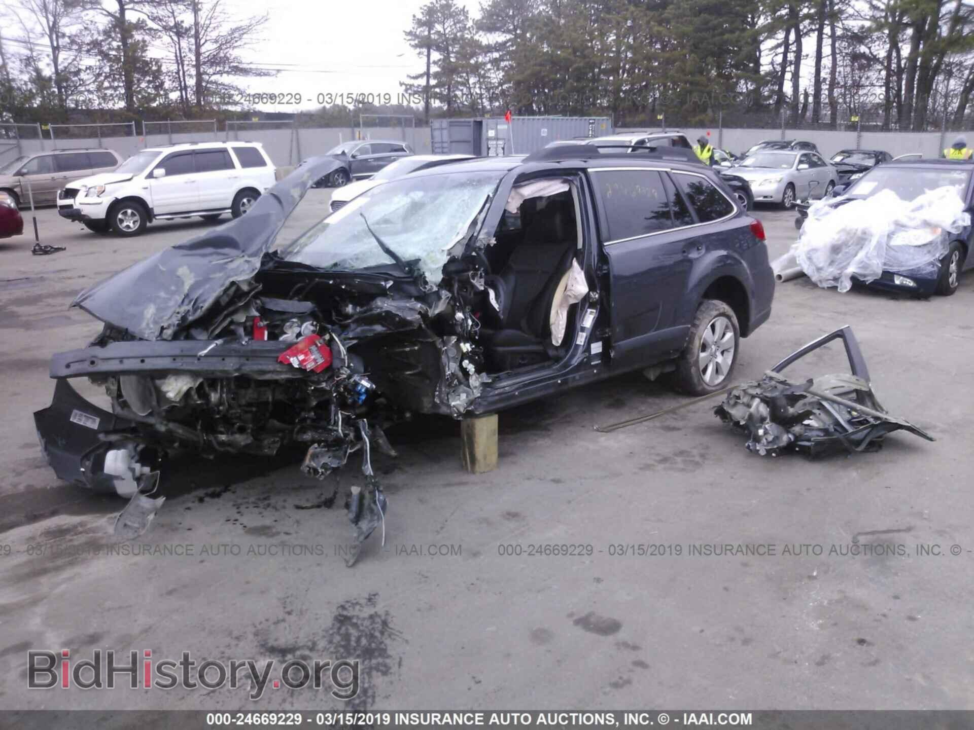2012 SUBARU OUTBACK - VIN: 4S4BRDJC1C2204759 - Фото 2
