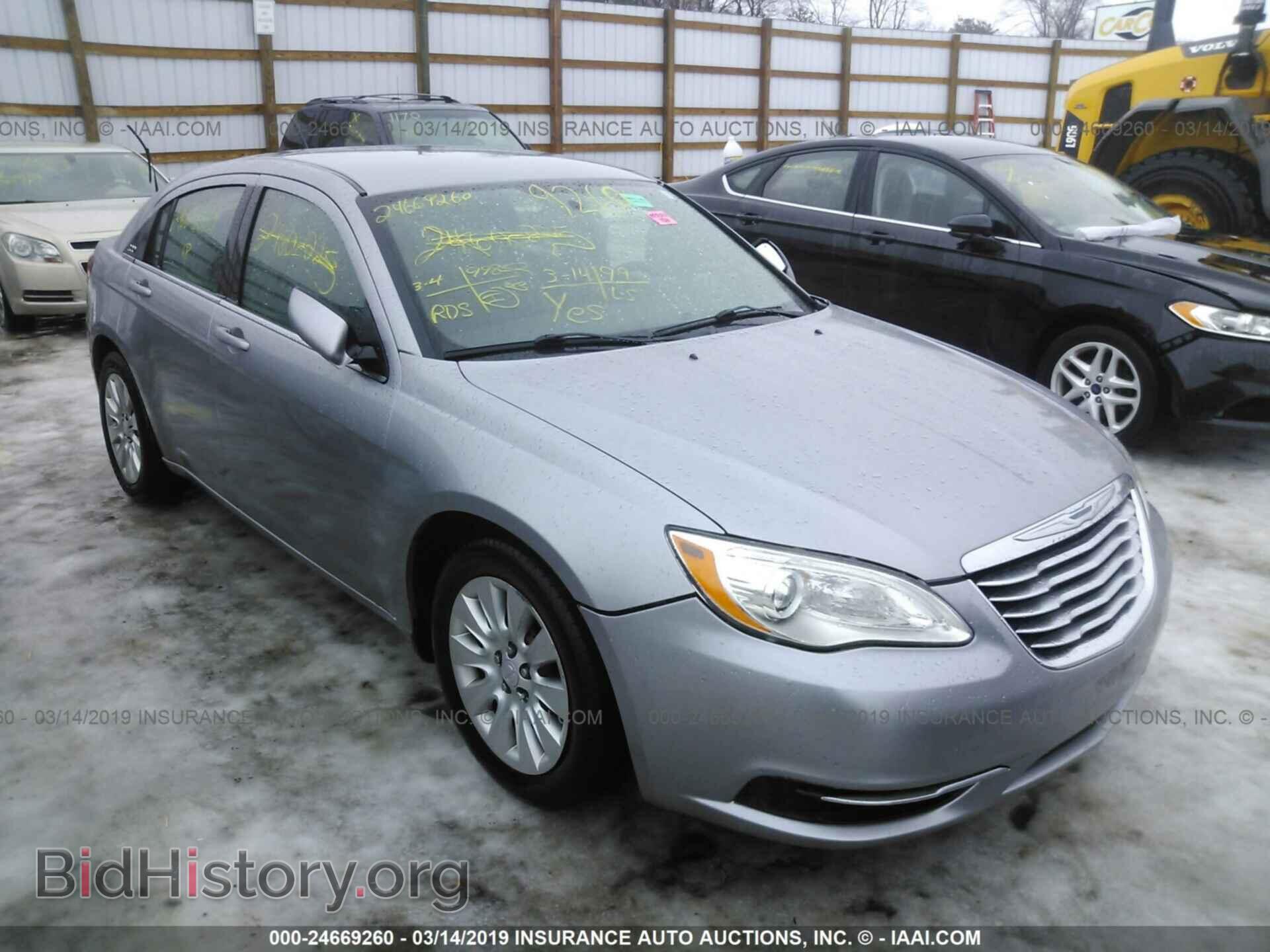 Фотография 1C3CCBAB7EN146376 - CHRYSLER 200 2014
