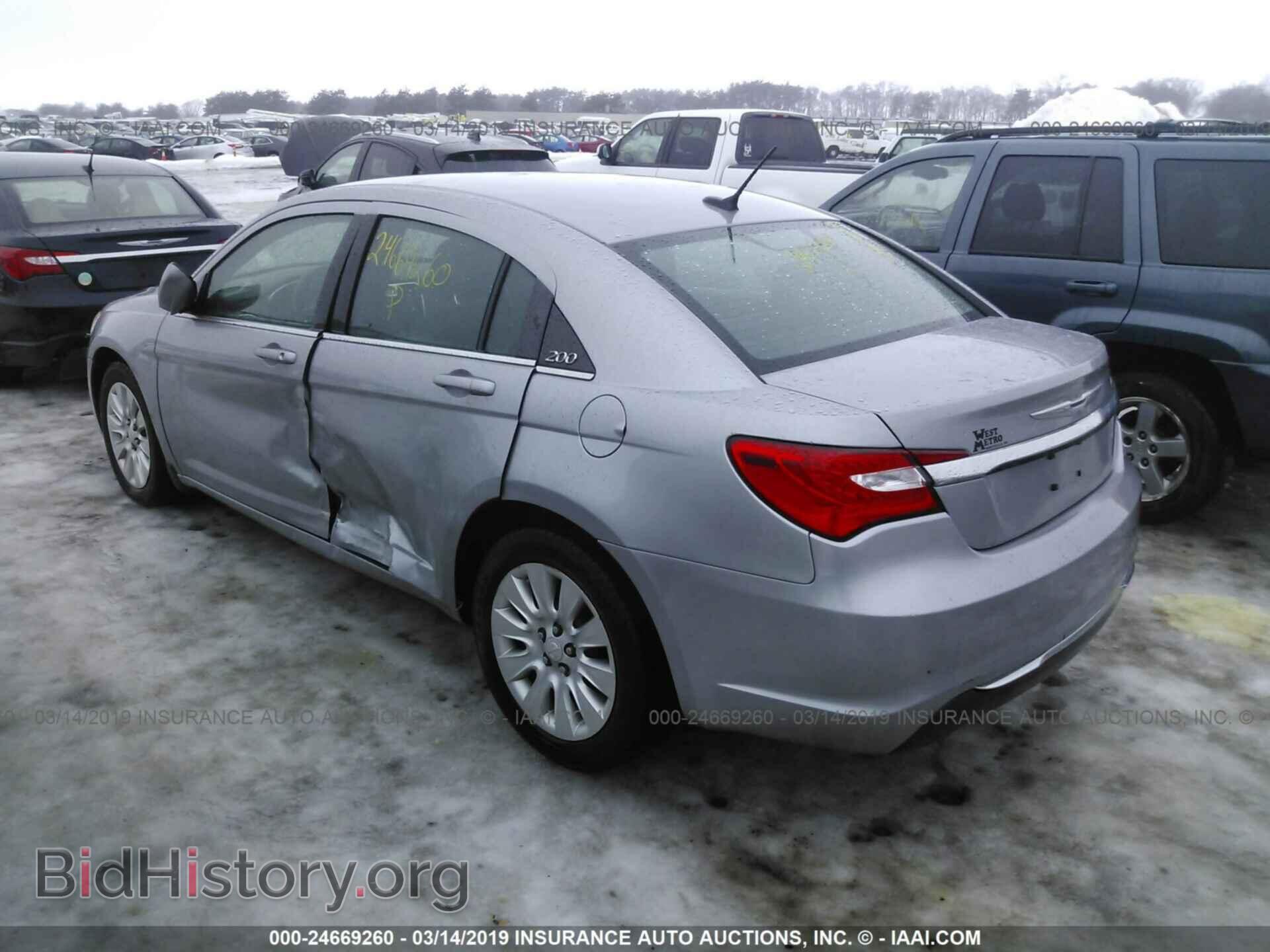 2014 CHRYSLER 200 - VIN: 1C3CCBAB7EN146376 - Photo 3