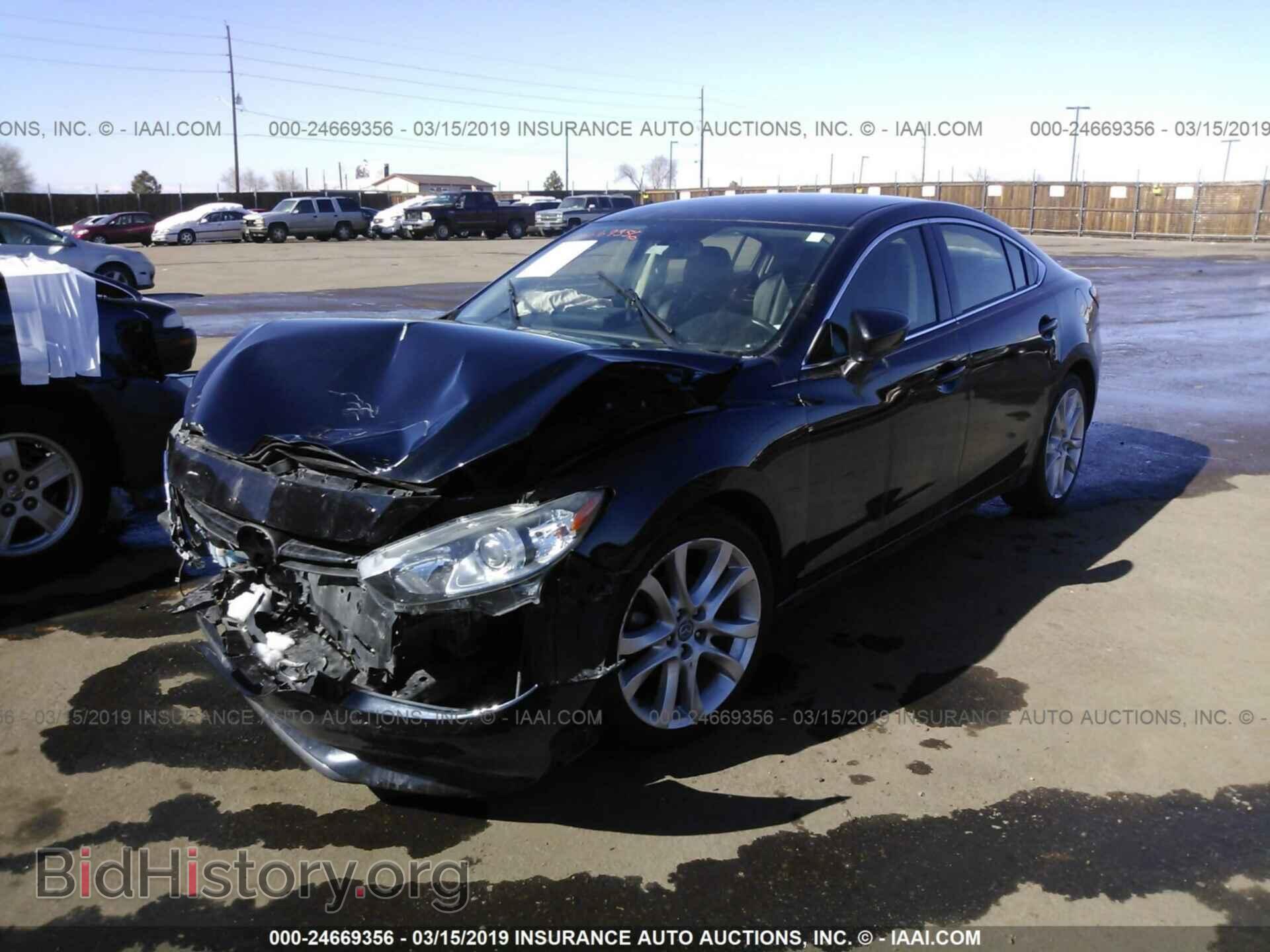 2014 MAZDA 6 - VIN: JM1GJ1V53E1107258 - Фото 2