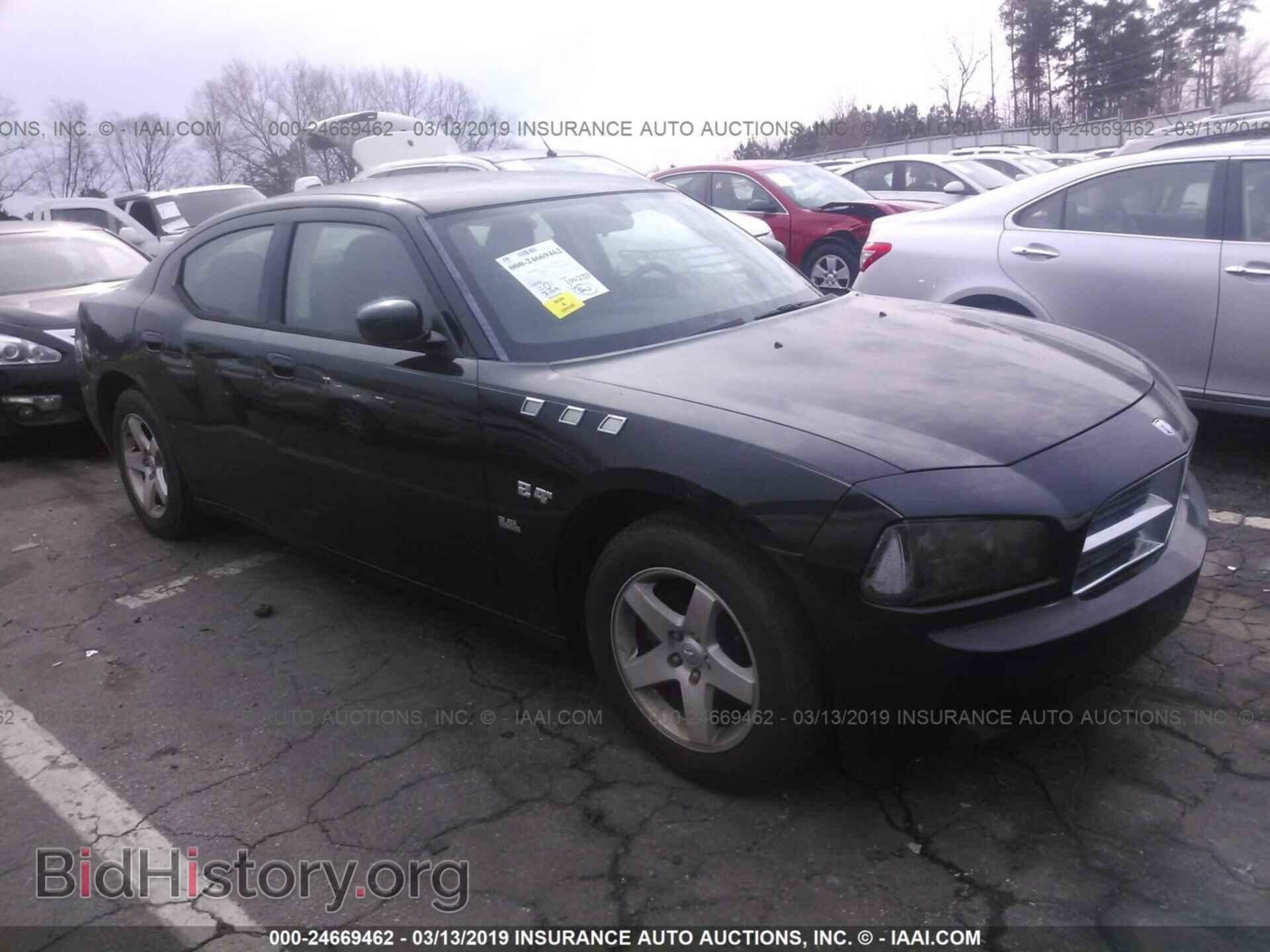 Photo 2B3CA2CV2AH280192 - DODGE CHARGER 2010