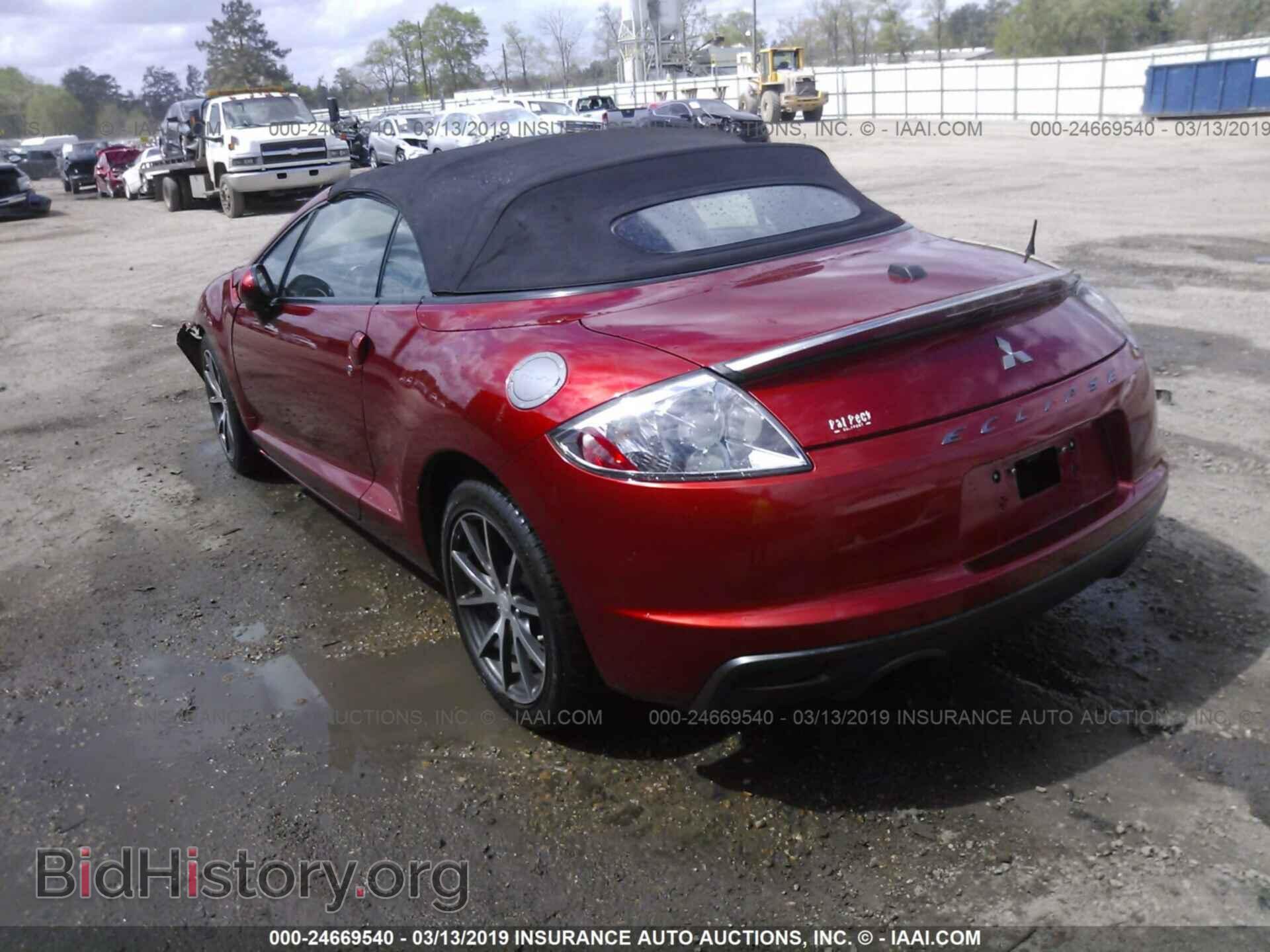 2011 MITSUBISHI ECLIPSE - VIN: 4A37L5EF3BE001999 - Photo 3