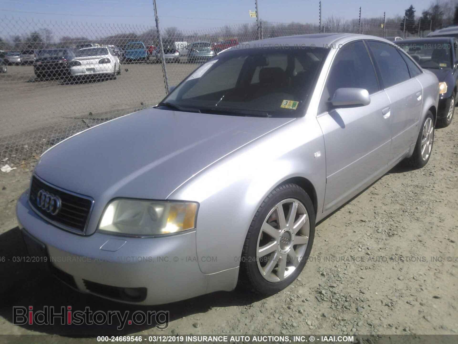2004 AUDI A6 - VIN: WAUCD64B84N081903 - Фото 2