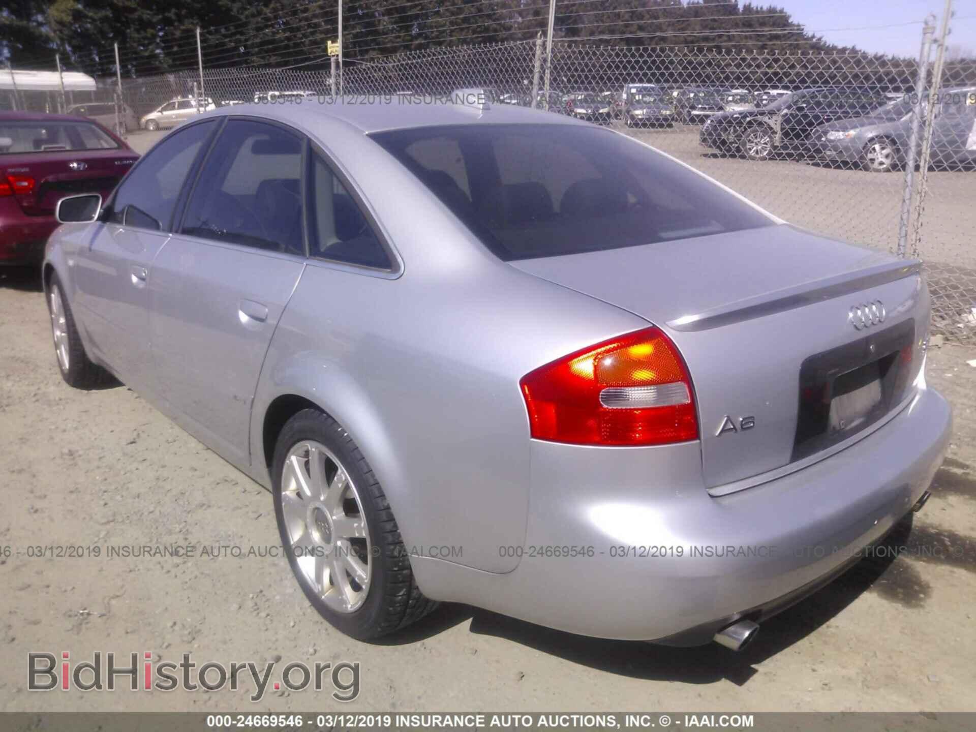 2004 AUDI A6 - VIN: WAUCD64B84N081903 - Фото 3