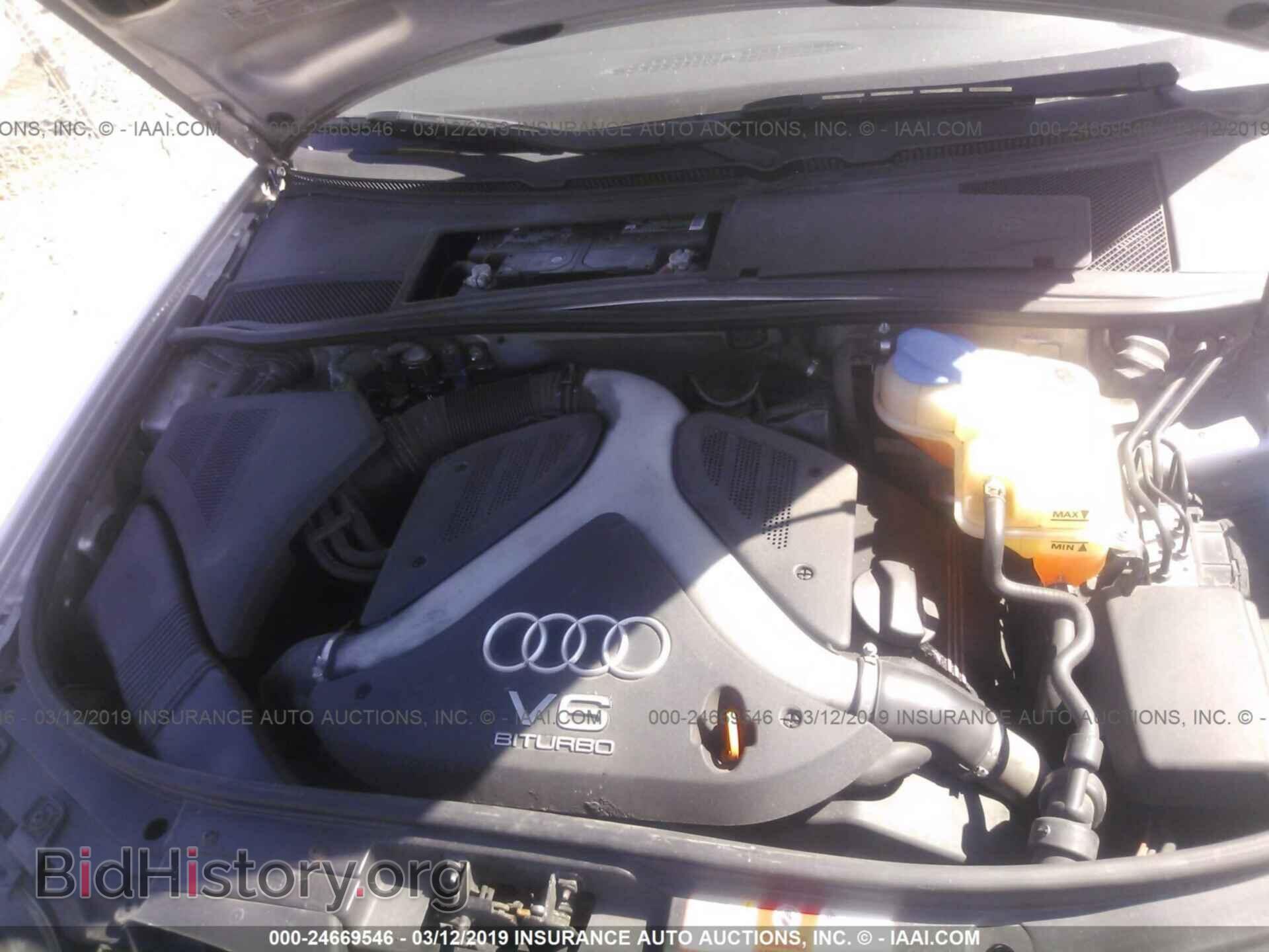 2004 AUDI A6 - VIN: WAUCD64B84N081903 - Фото 10