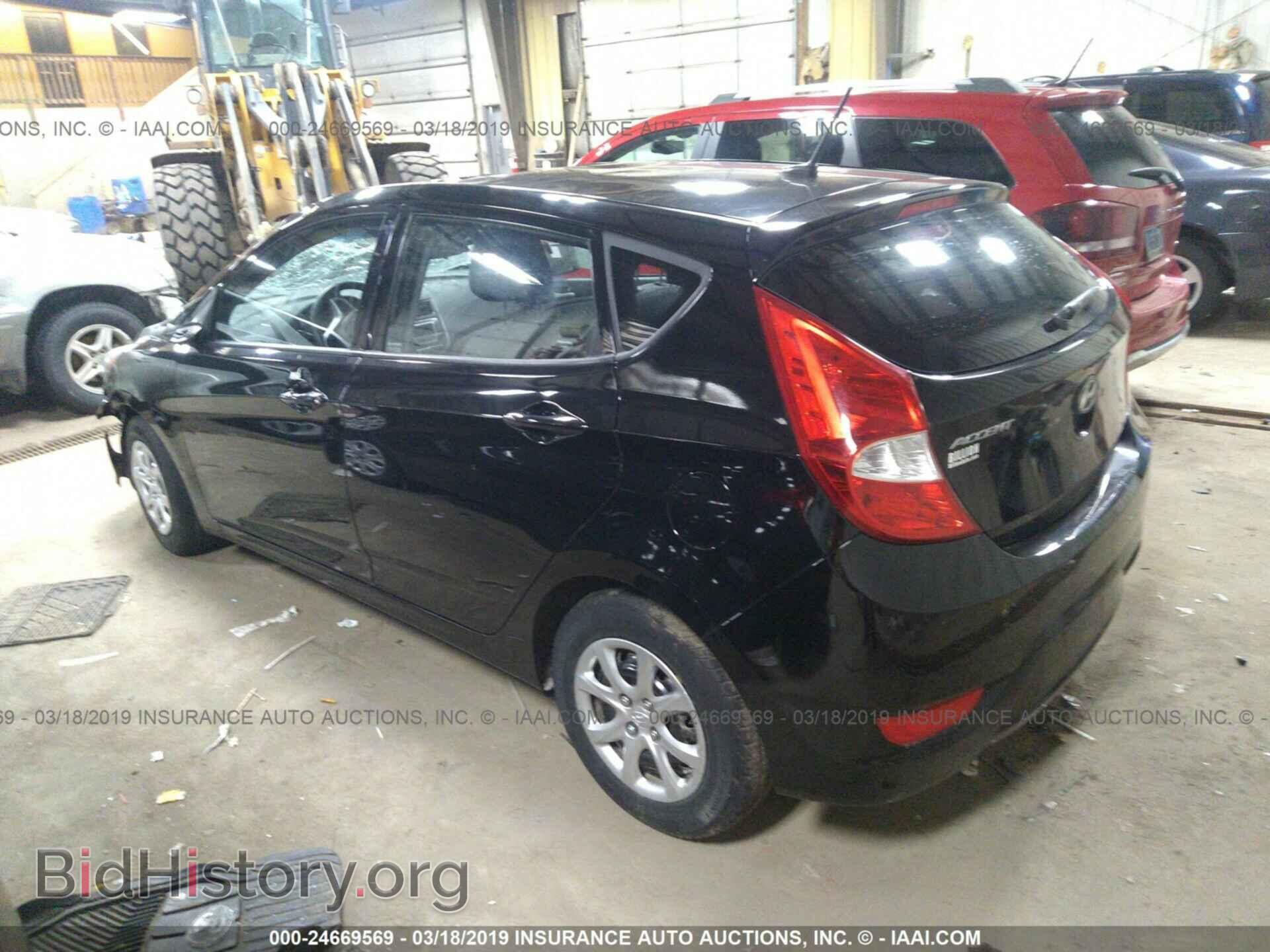 2014 HYUNDAI ACCENT - VIN: KMHCT5AE8EU182683 - Фото 3