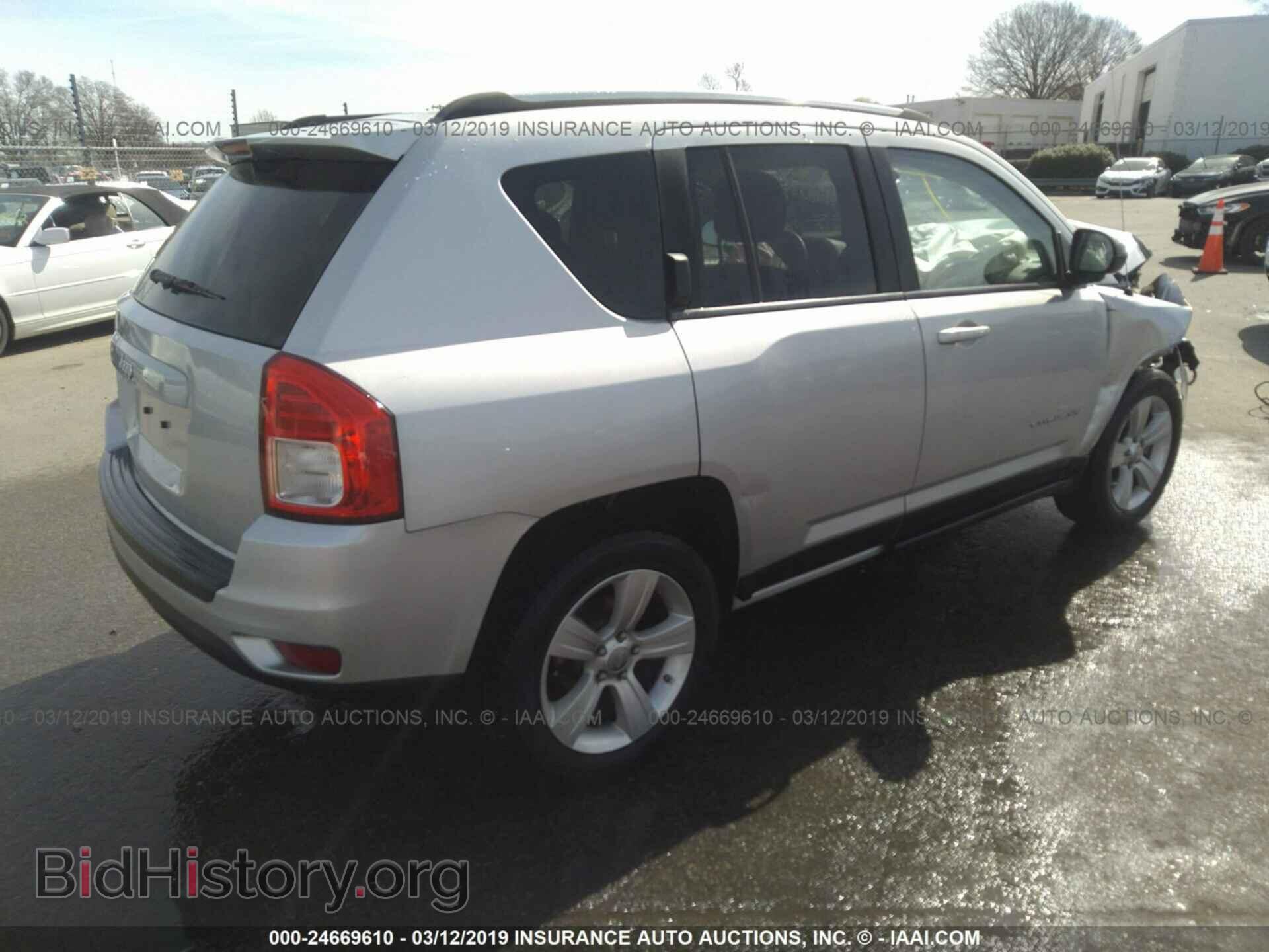 2012 JEEP COMPASS - VIN: 1C4NJDBB8CD683233 - Фото 4