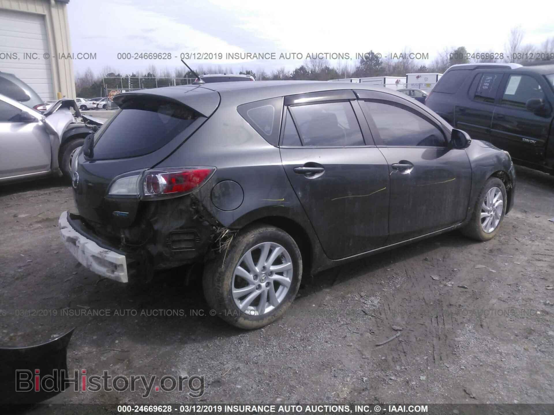 2012 MAZDA 3 - VIN: JM1BL1L76C1699163 - Фото 4