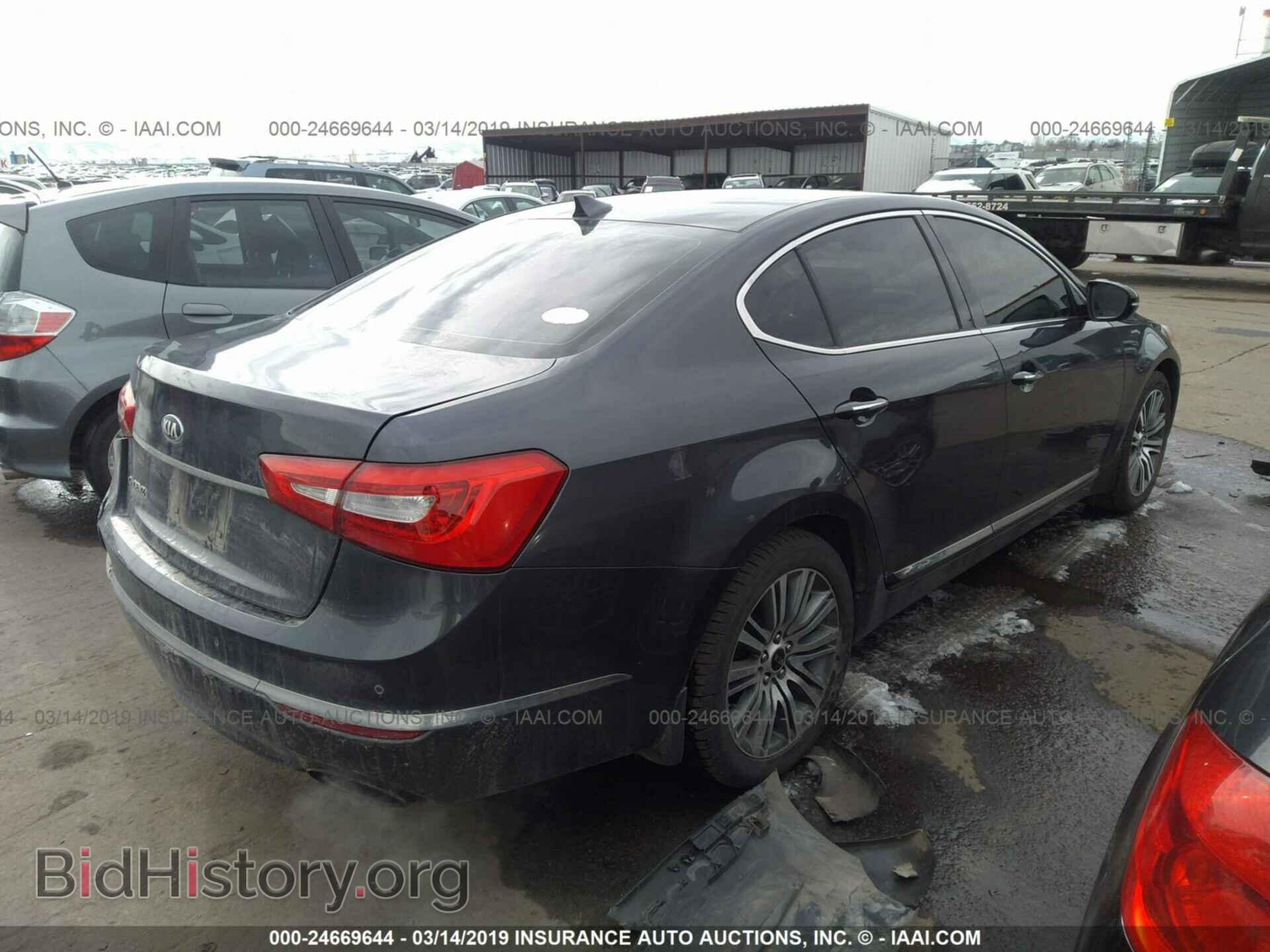 2014 KIA CADENZA - VIN: KNALN4D76E5125556 - Фото 4