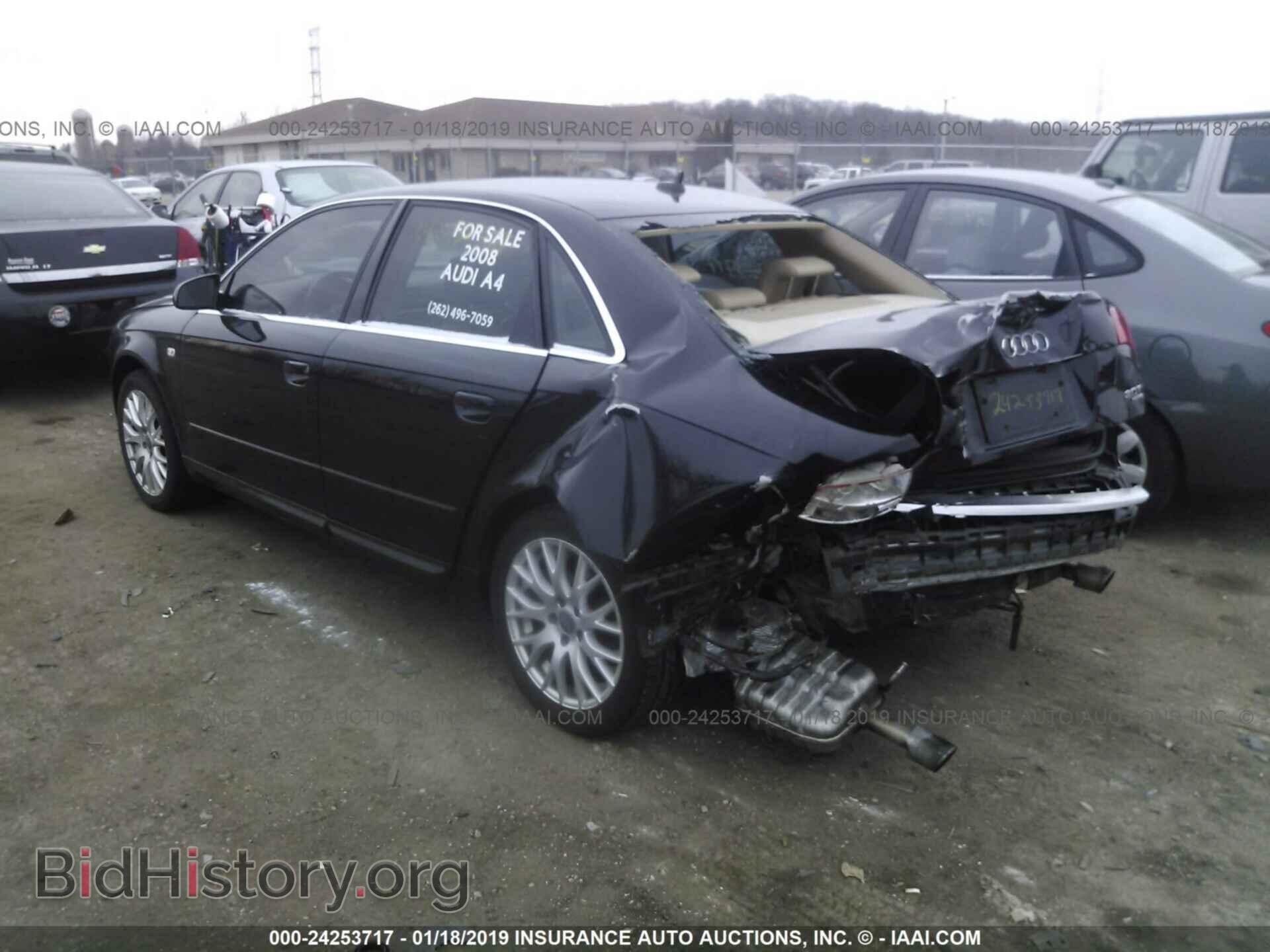 2008 AUDI A4 - VIN: WAUDF78E68A146155 - Фото 3