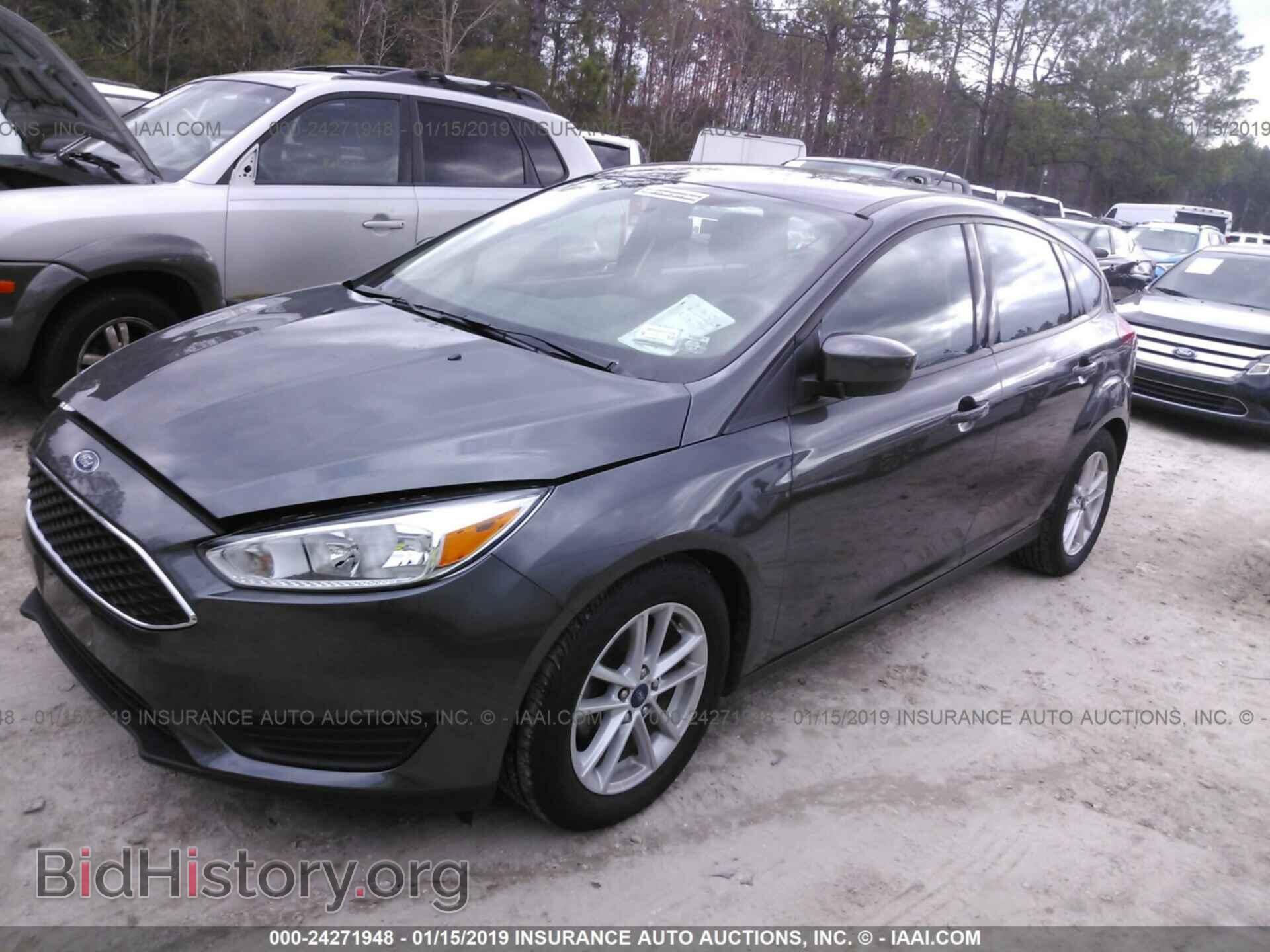 2018 FORD FOCUS - VIN: 1FADP3K27JL212011 - Фото 2