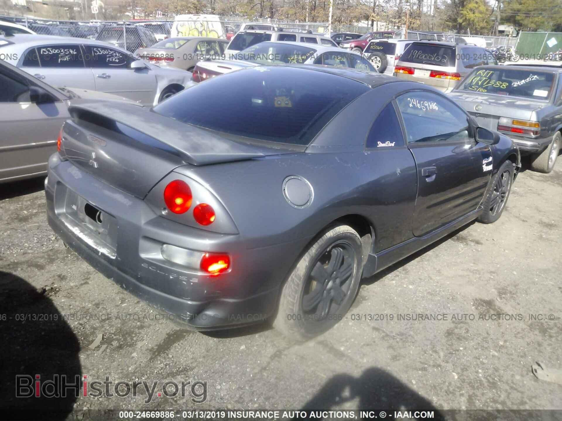 2002 MITSUBISHI ECLIPSE - VIN: 4A3AC84H12E086397 - Фото 4