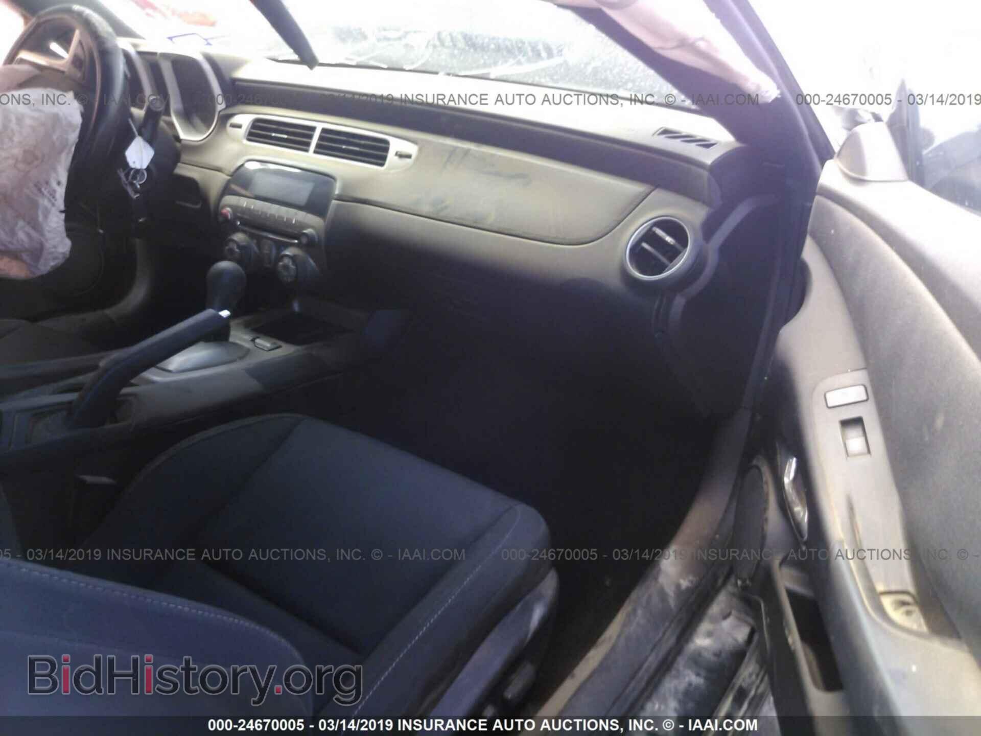 2012 CHEVROLET CAMARO - VIN: 2G1FB1E39C9182183 - Фото 5