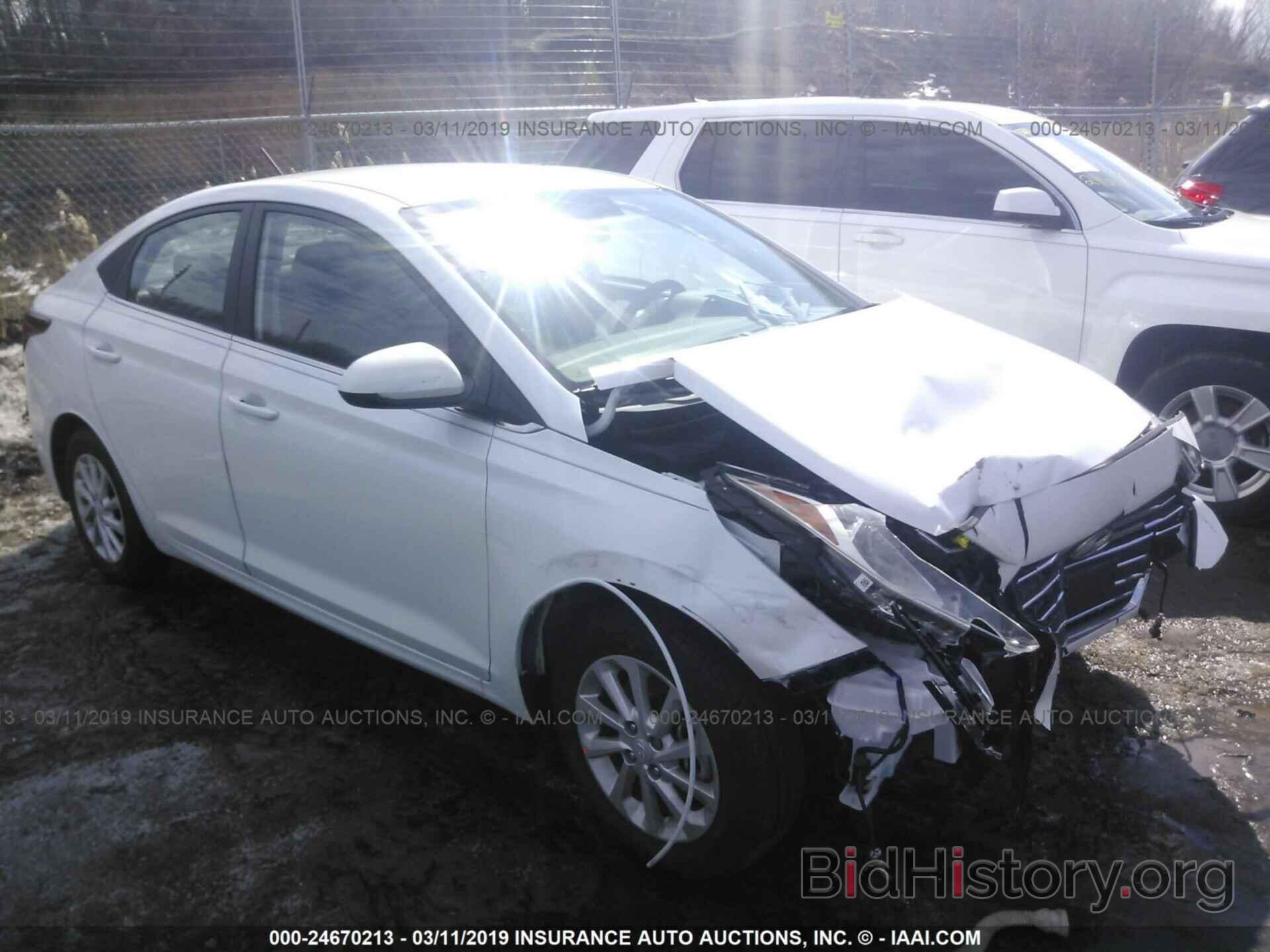 Photo 3KPC24A34KE055228 - HYUNDAI ACCENT 2019