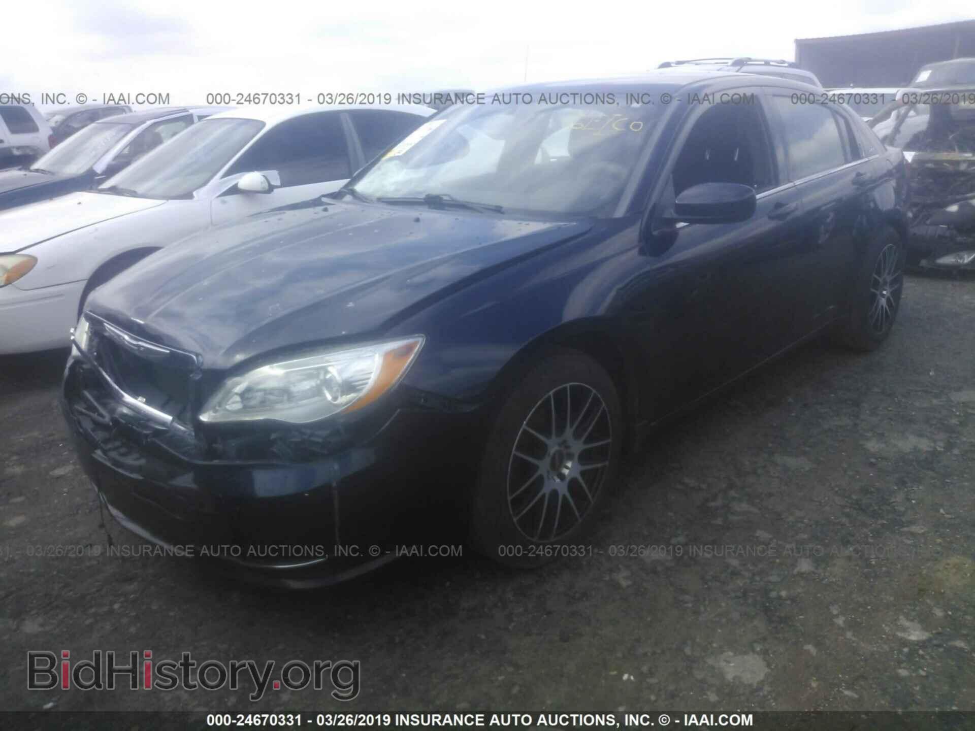 2012 CHRYSLER 200 - VIN: 1C3CCBBB4CN174177 - Фото 2