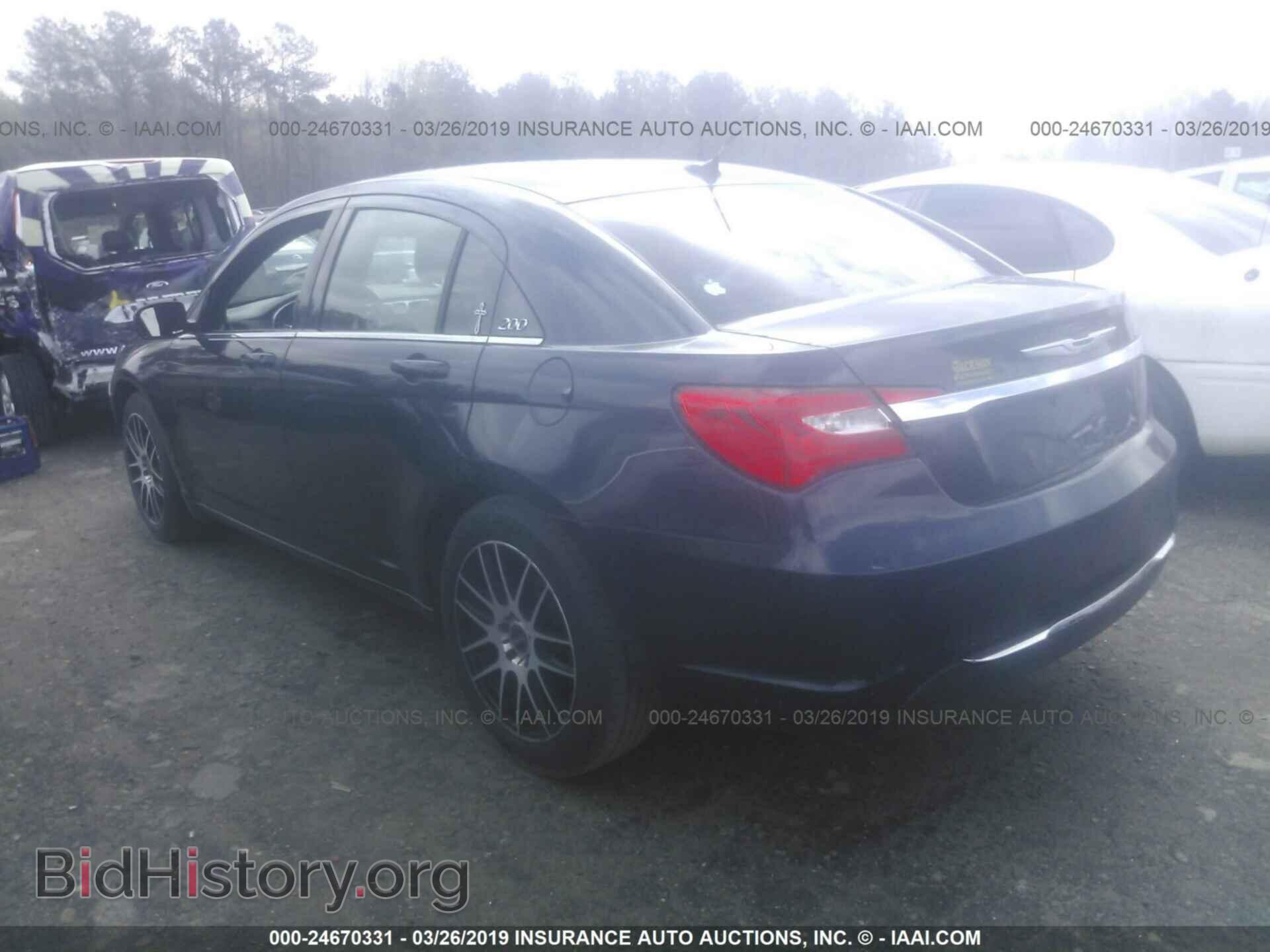 2012 CHRYSLER 200 - VIN: 1C3CCBBB4CN174177 - Фото 3