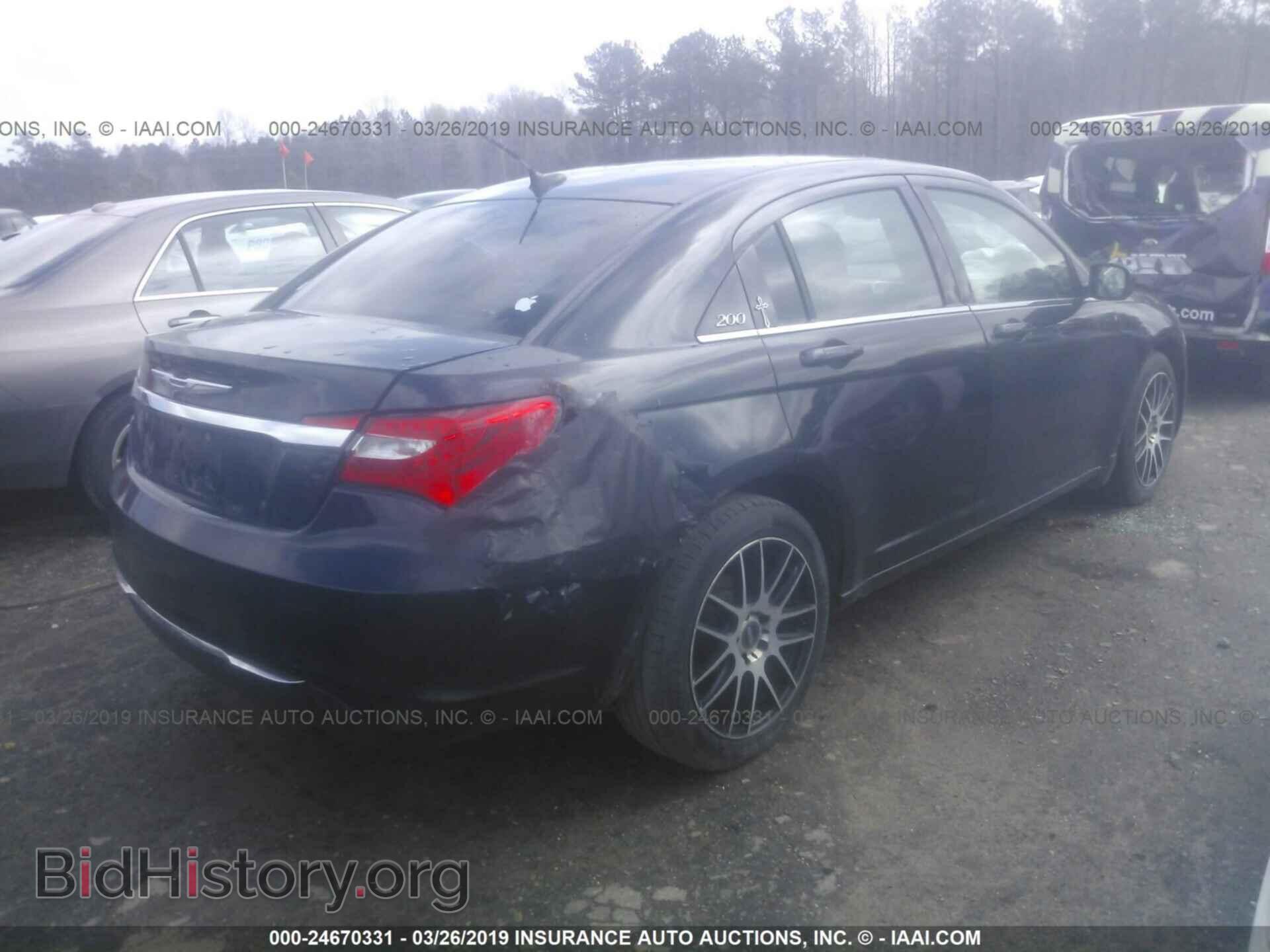 2012 CHRYSLER 200 - VIN: 1C3CCBBB4CN174177 - Фото 4