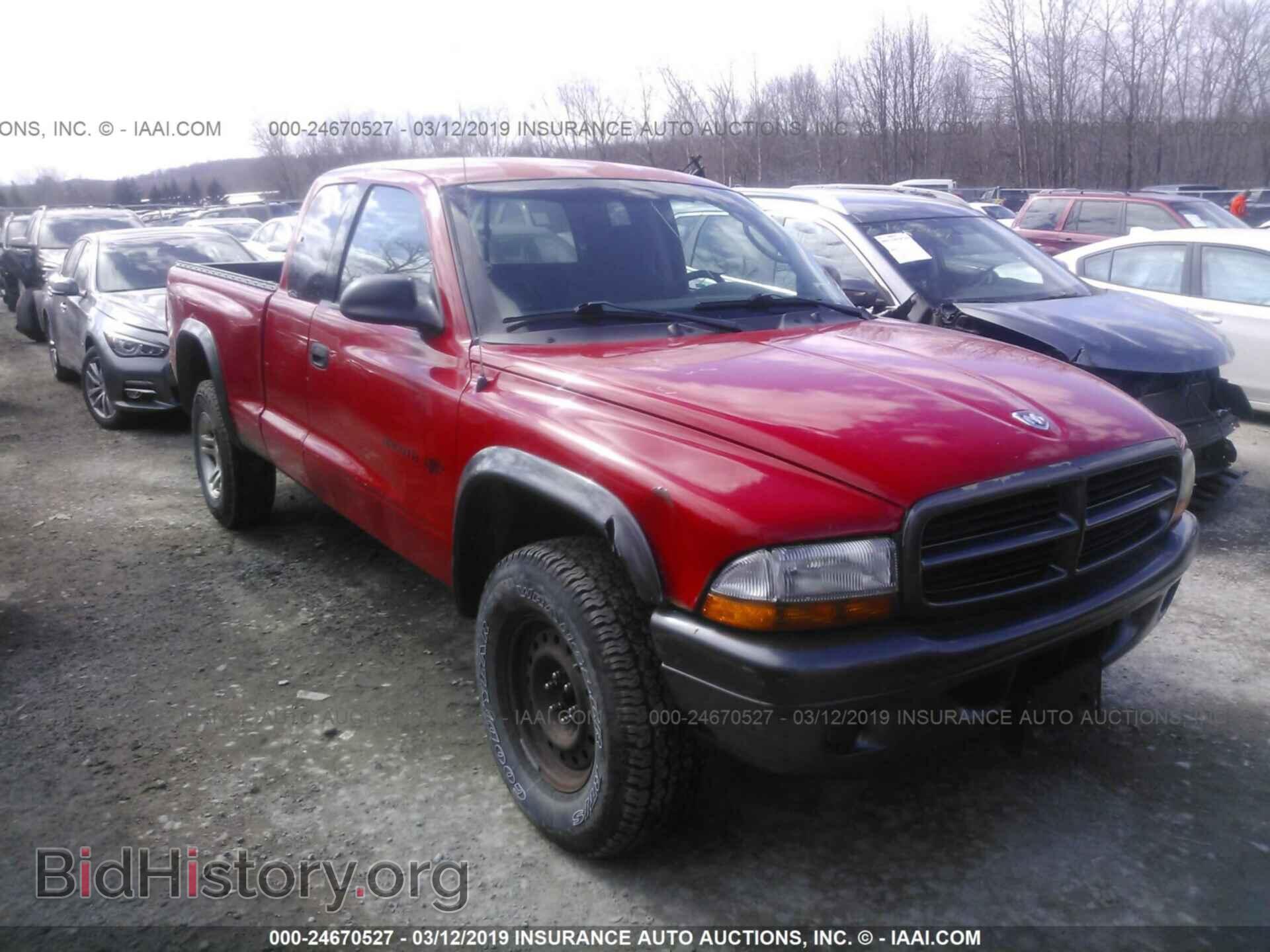 Photo 1B7GG12X02S604679 - DODGE DAKOTA 2002