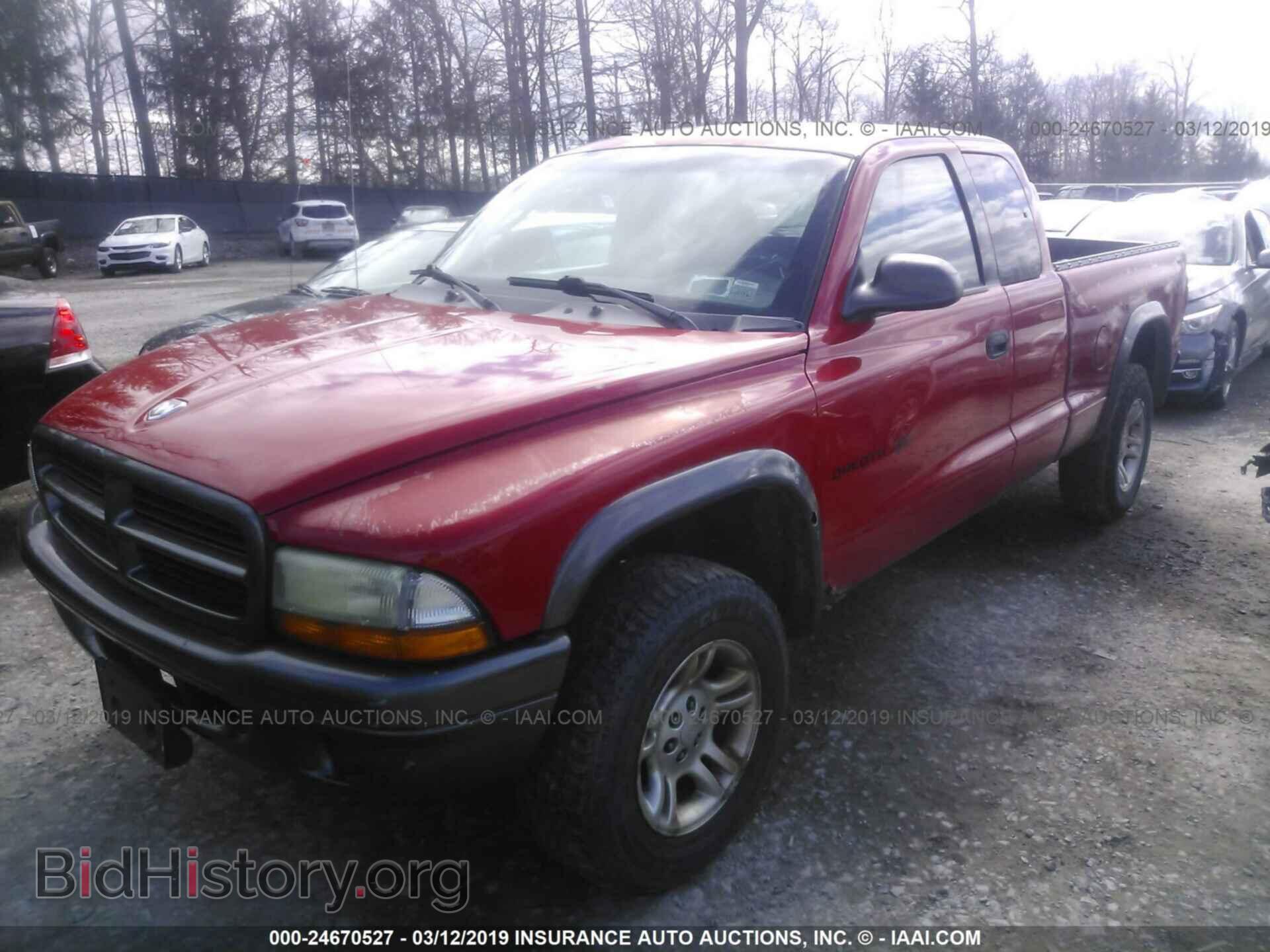 2002 DODGE DAKOTA - VIN: 1B7GG12X02S604679 - Фото 2
