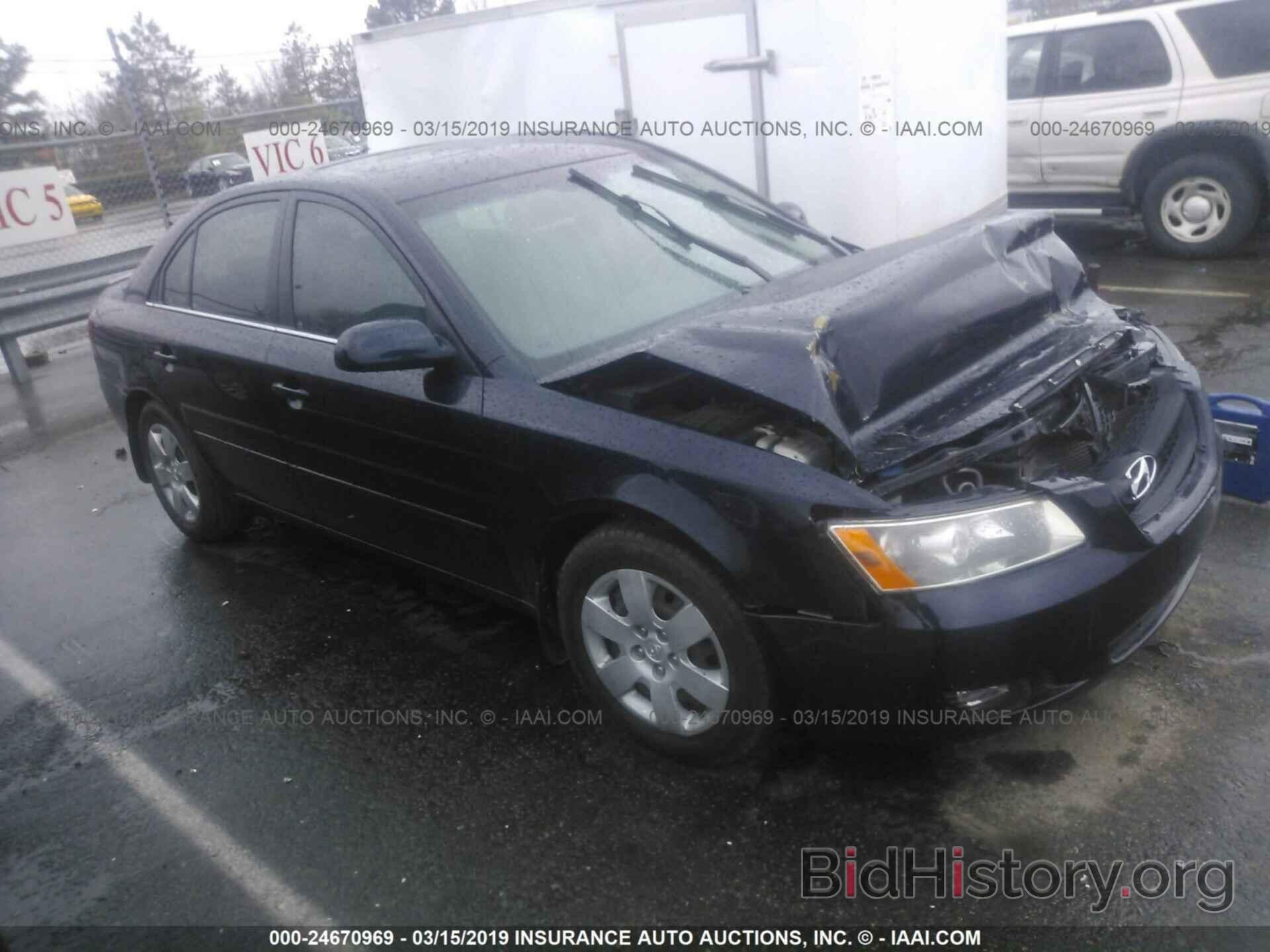 Photo 5NPEU46FX8H354121 - HYUNDAI SONATA 2008