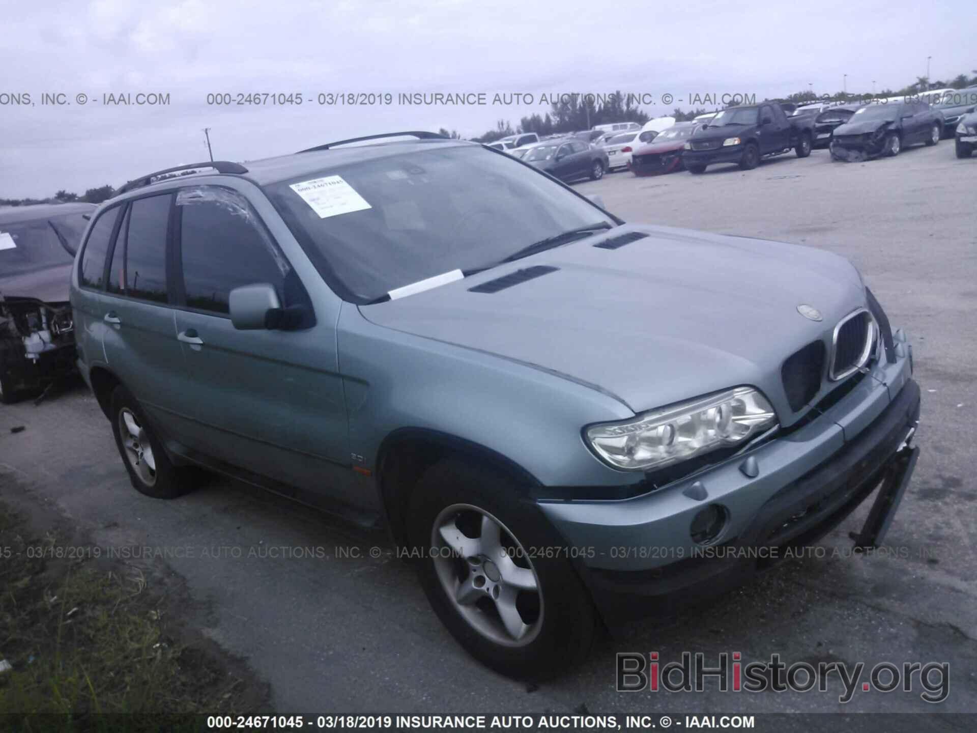 Photo 5UXFA53522LP38524 - BMW X5 2002