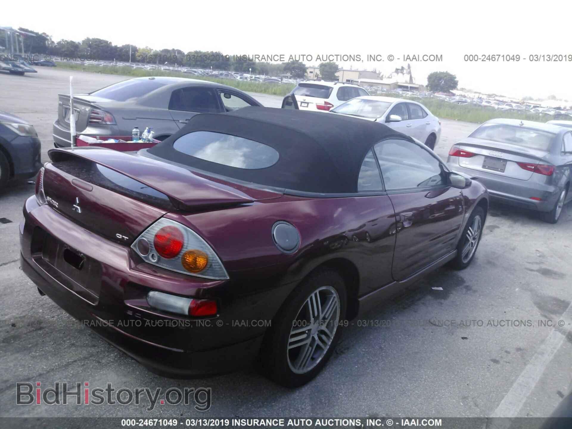 2004 MITSUBISHI ECLIPSE - VIN: 4A3AE55H94E070359 - Фото 4
