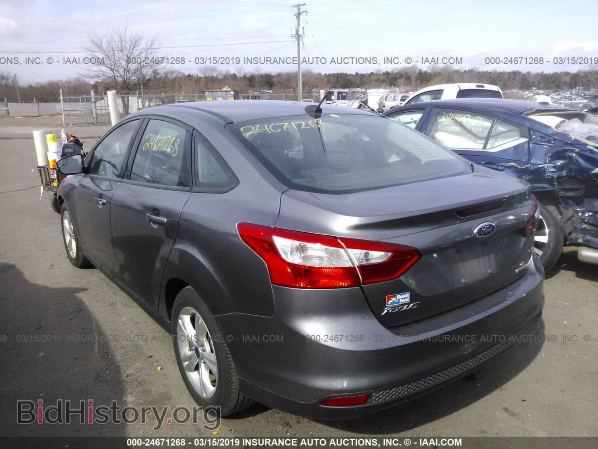 2014 FORD FOCUS - VIN: 1FADP3F2XEL180865 - Фото 3