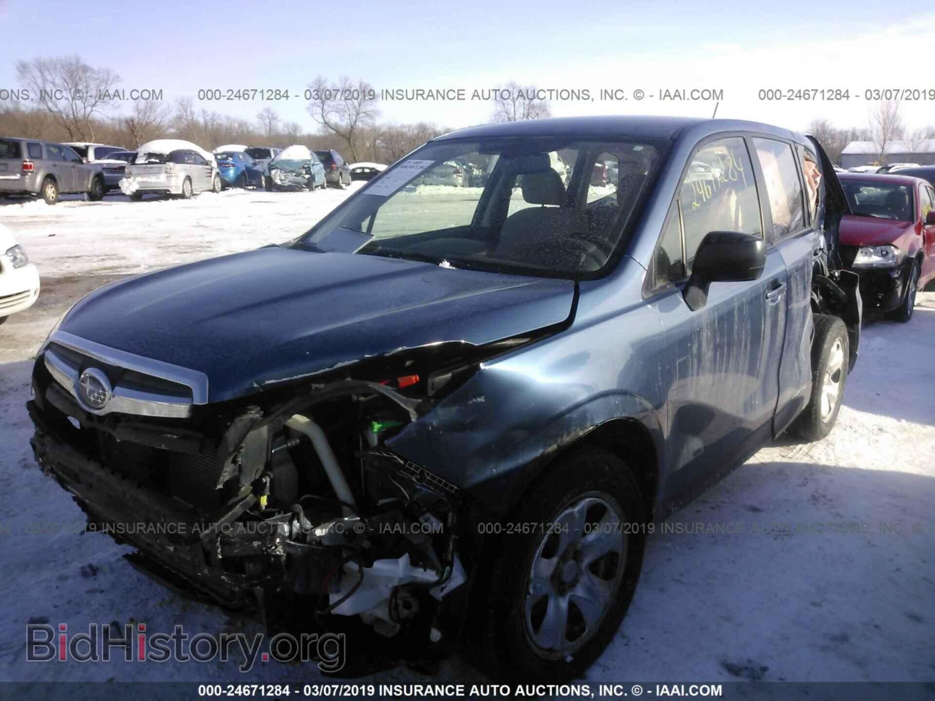 2014 SUBARU FORESTER - VIN: JF2SJAAC5EH432887 - Фото 2