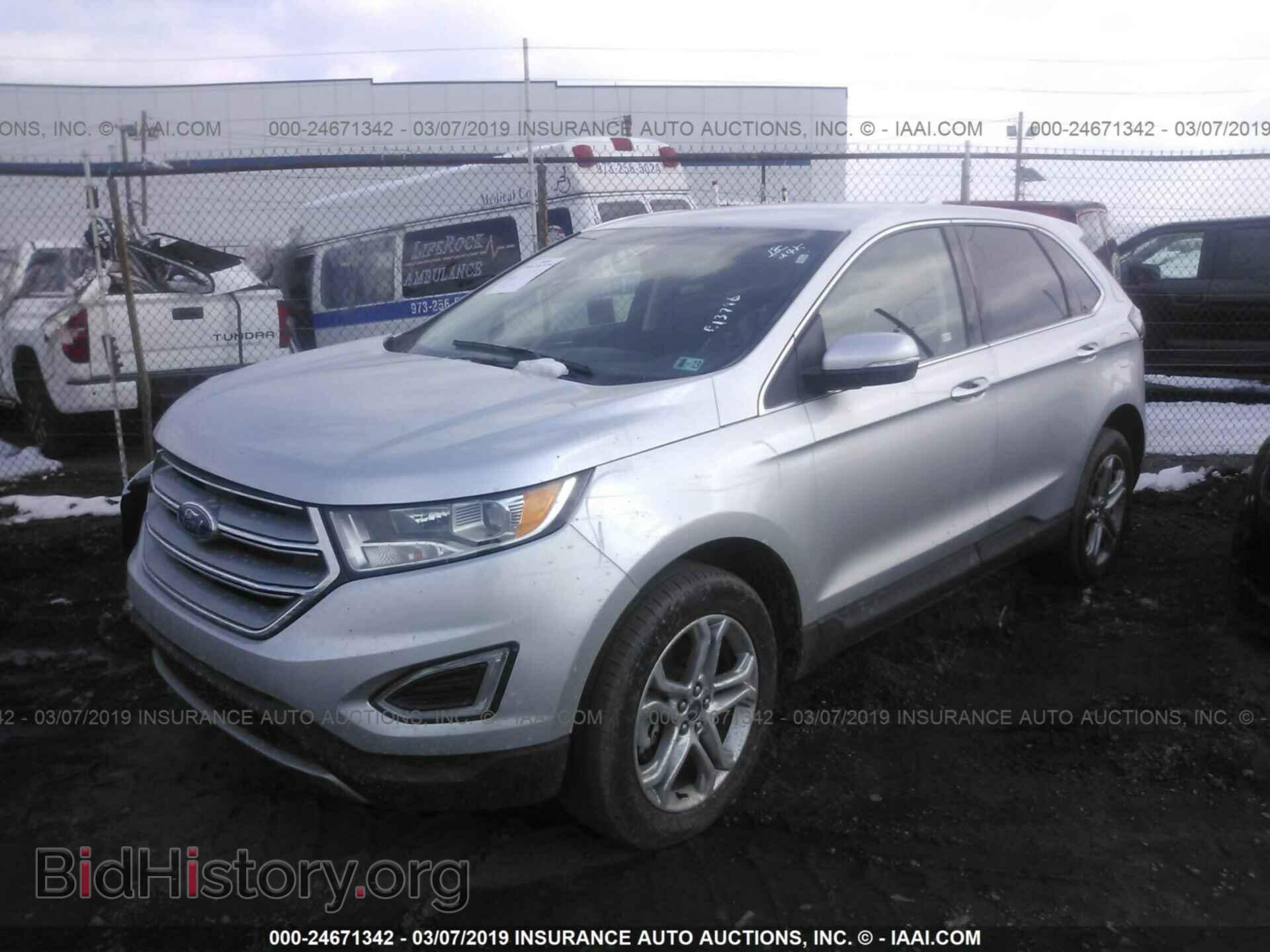2018 FORD EDGE - VIN: 2FMPK4K83JBC13796 - Фото 2