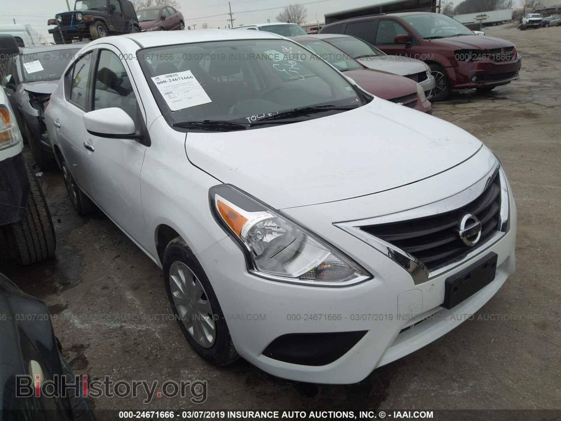 Фотография 3N1CN7AP3KL841032 - NISSAN VERSA 2019