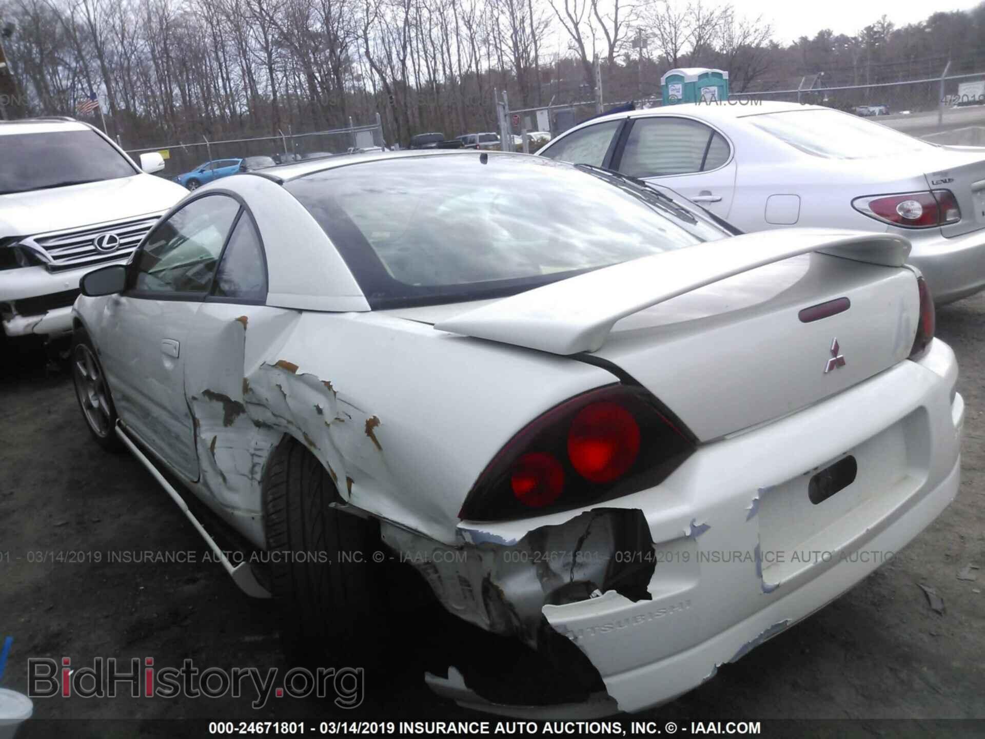 2001 MITSUBISHI ECLIPSE - VIN: 4A3AC54H21E089399 - Photo 3