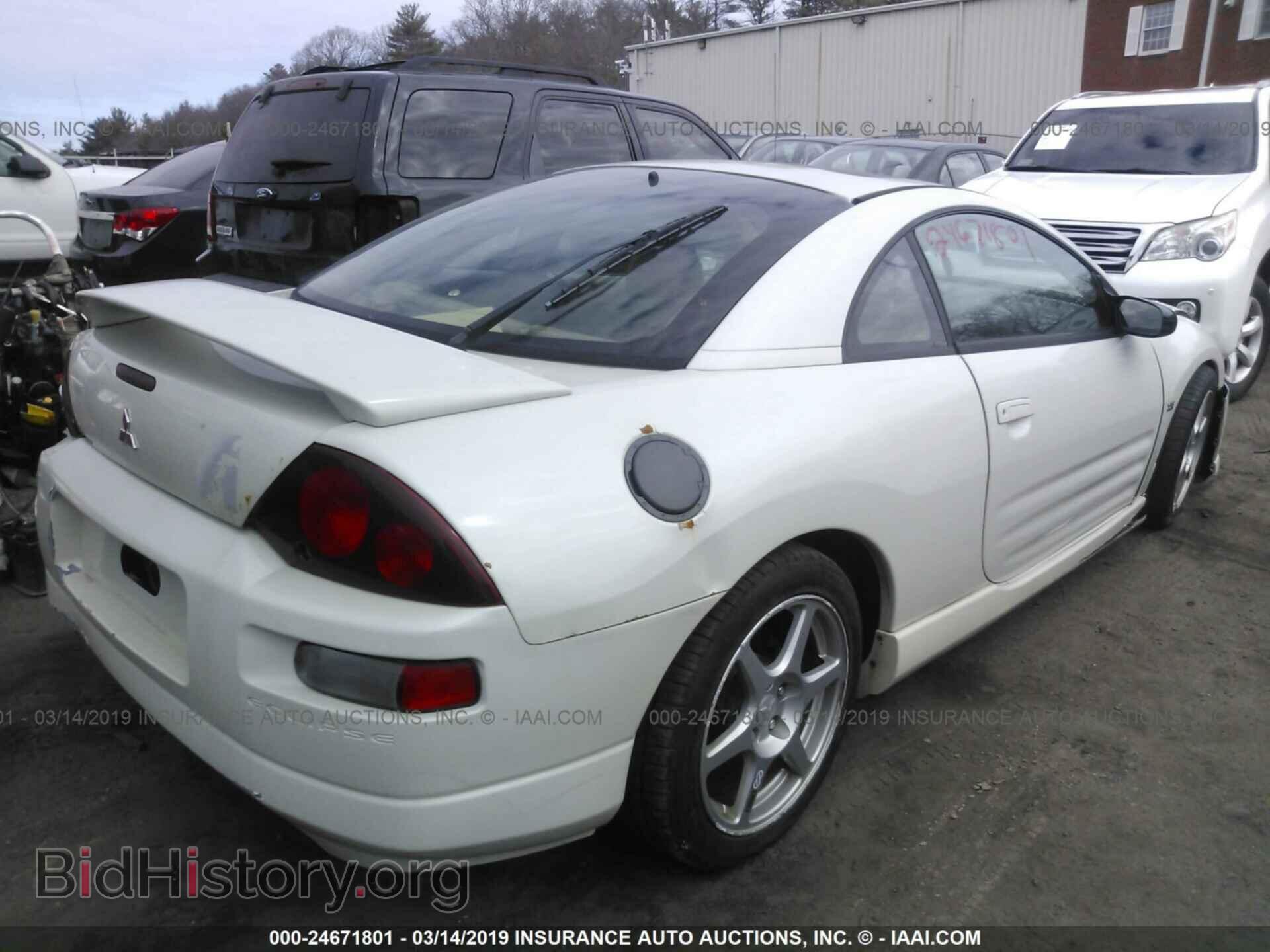 2001 MITSUBISHI ECLIPSE - VIN: 4A3AC54H21E089399 - Photo 4