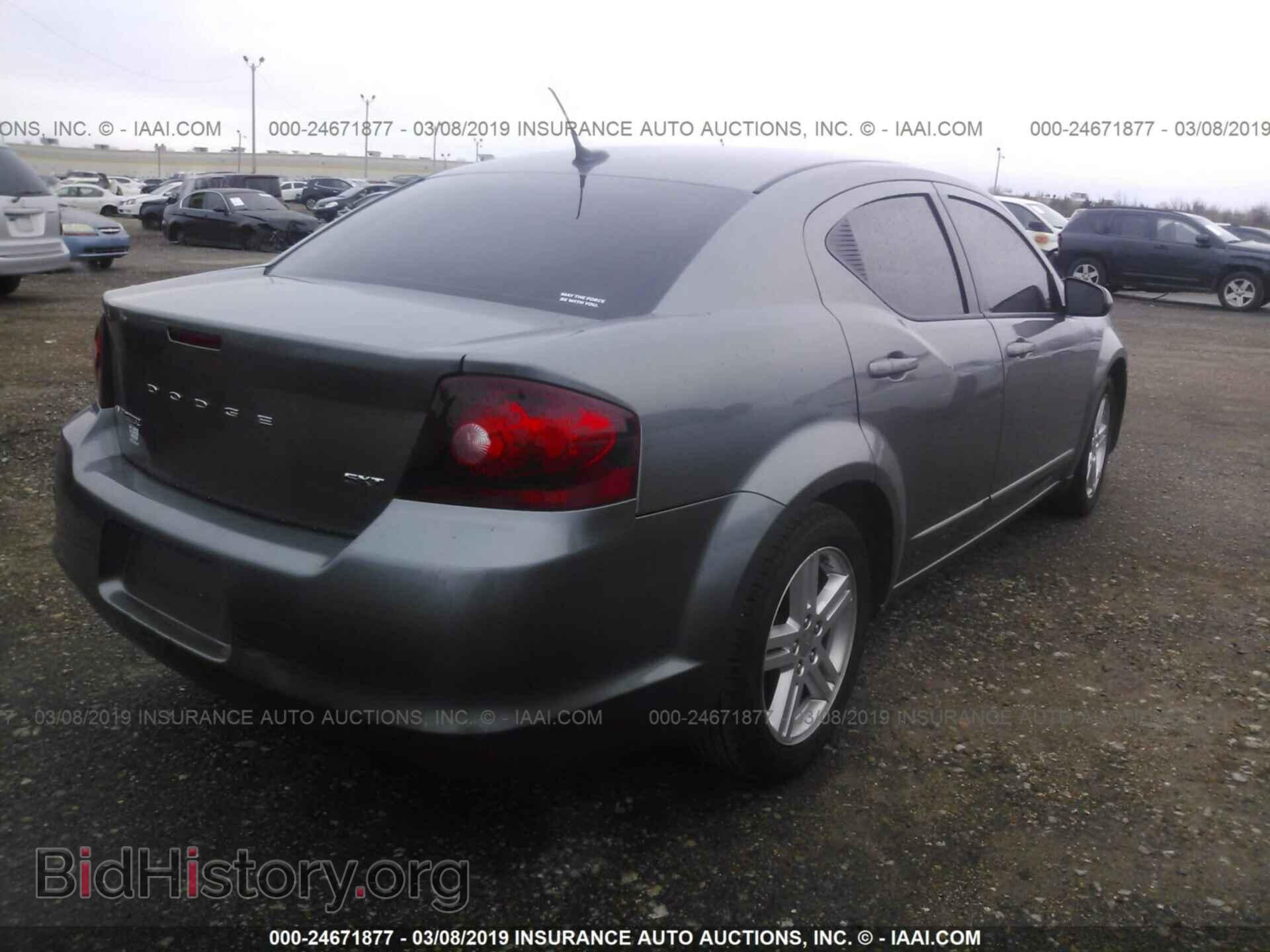 2013 DODGE AVENGER - VIN: 1C3CDZCB9DN637033 - Фото 4