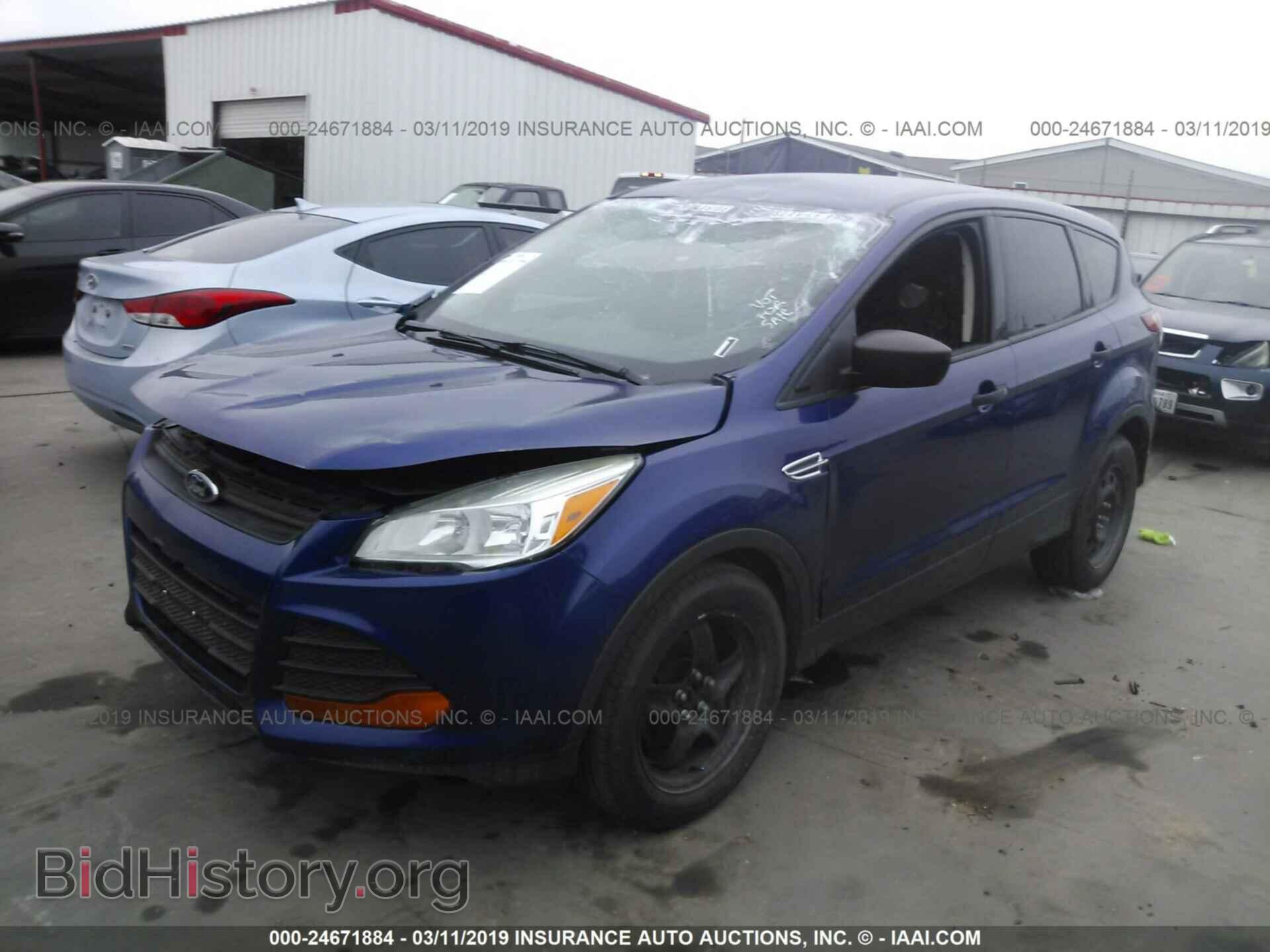 2014 FORD ESCAPE - VIN: 1FMCU0F74EUA38140 - Фото 2
